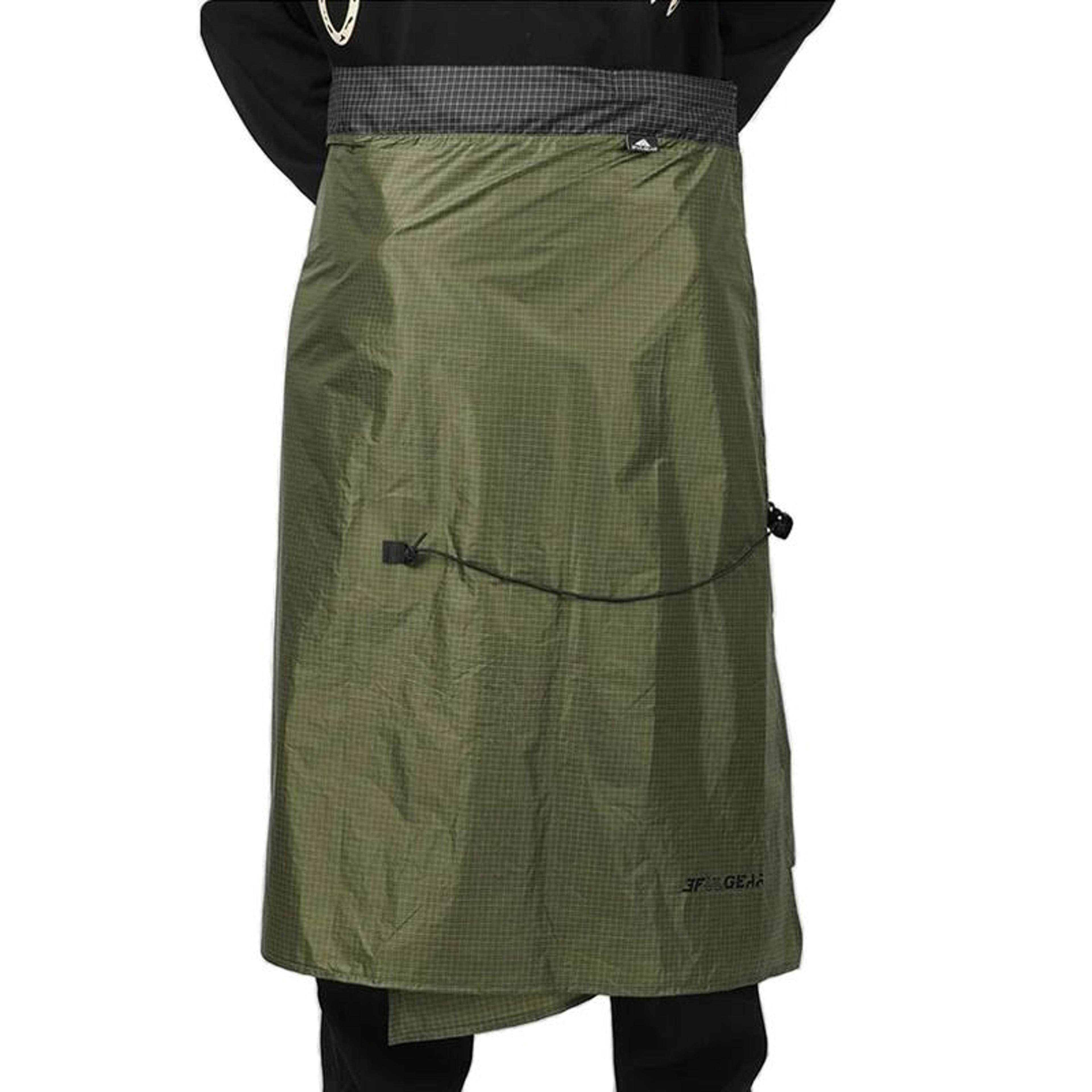 flame's creed uhmwpe ultralight rain skirt - waterproof cycling, hiking & camping rain pants alternative