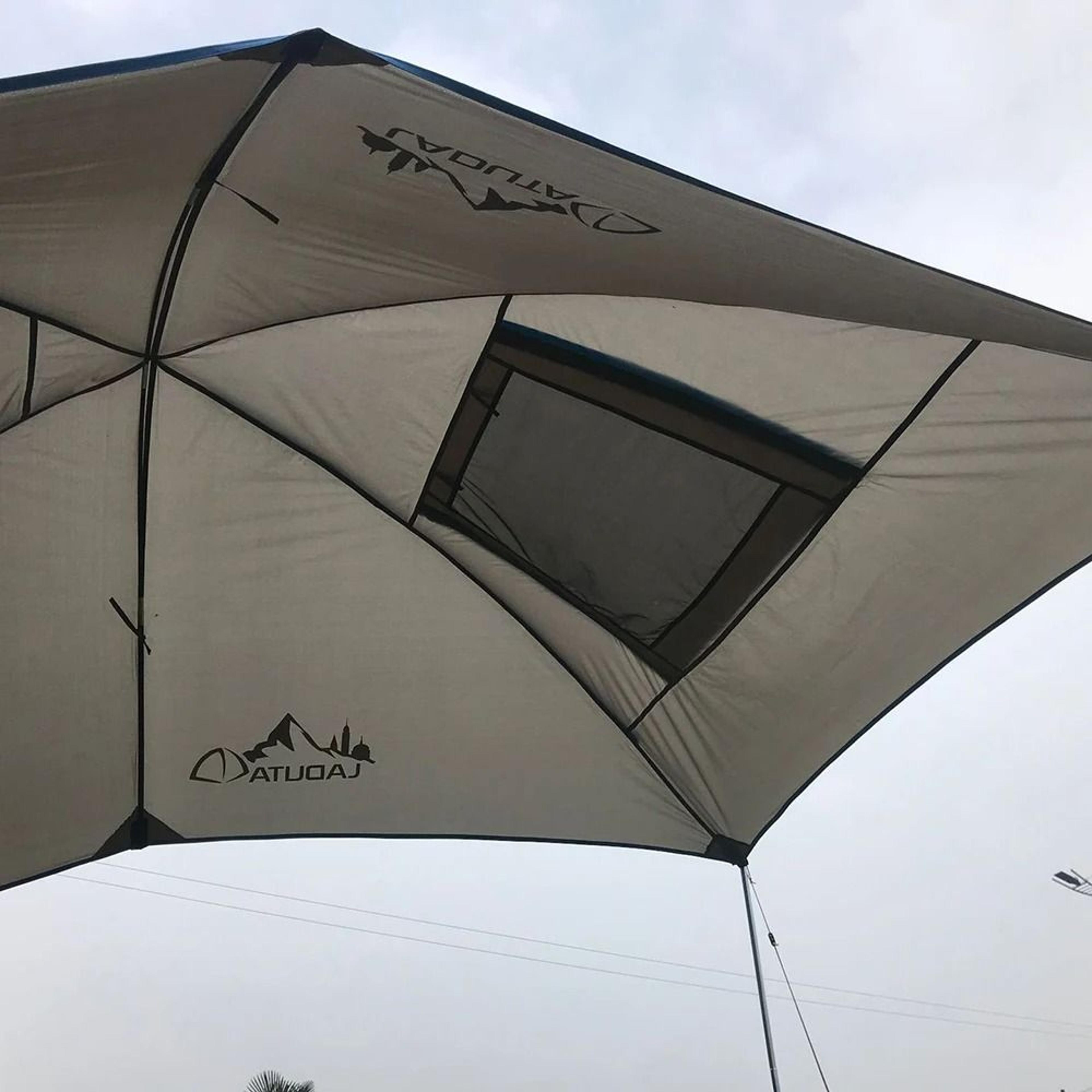 Waterproof Car Rear Tent Camping Shelter  Outdoor SUV Trunk Awning  Automobile Rooftop Sun Shade 2