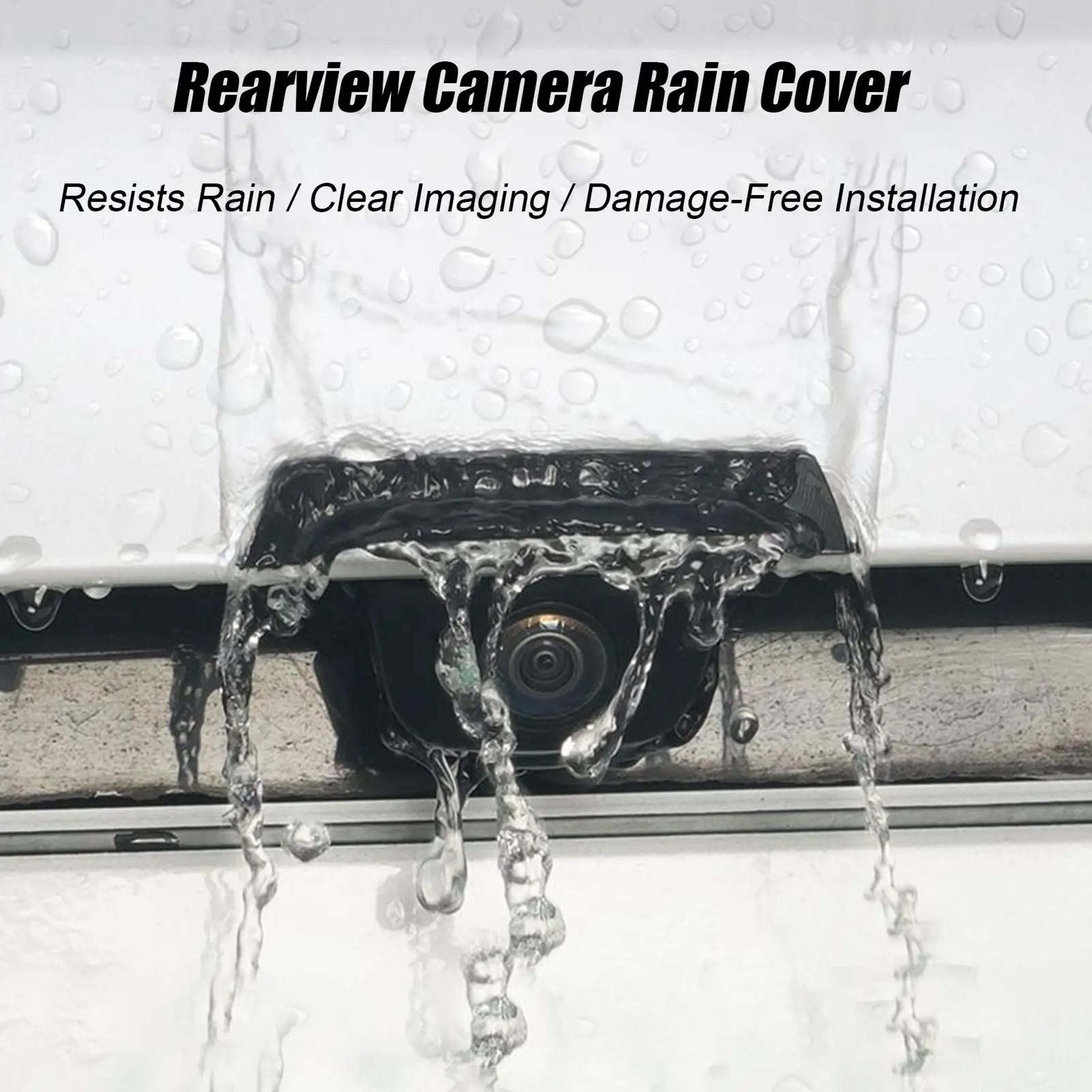 Car Reversing Camera Rain Cover  Universal Backup  360Degree View Camera Rain Shield Protection Tri 4