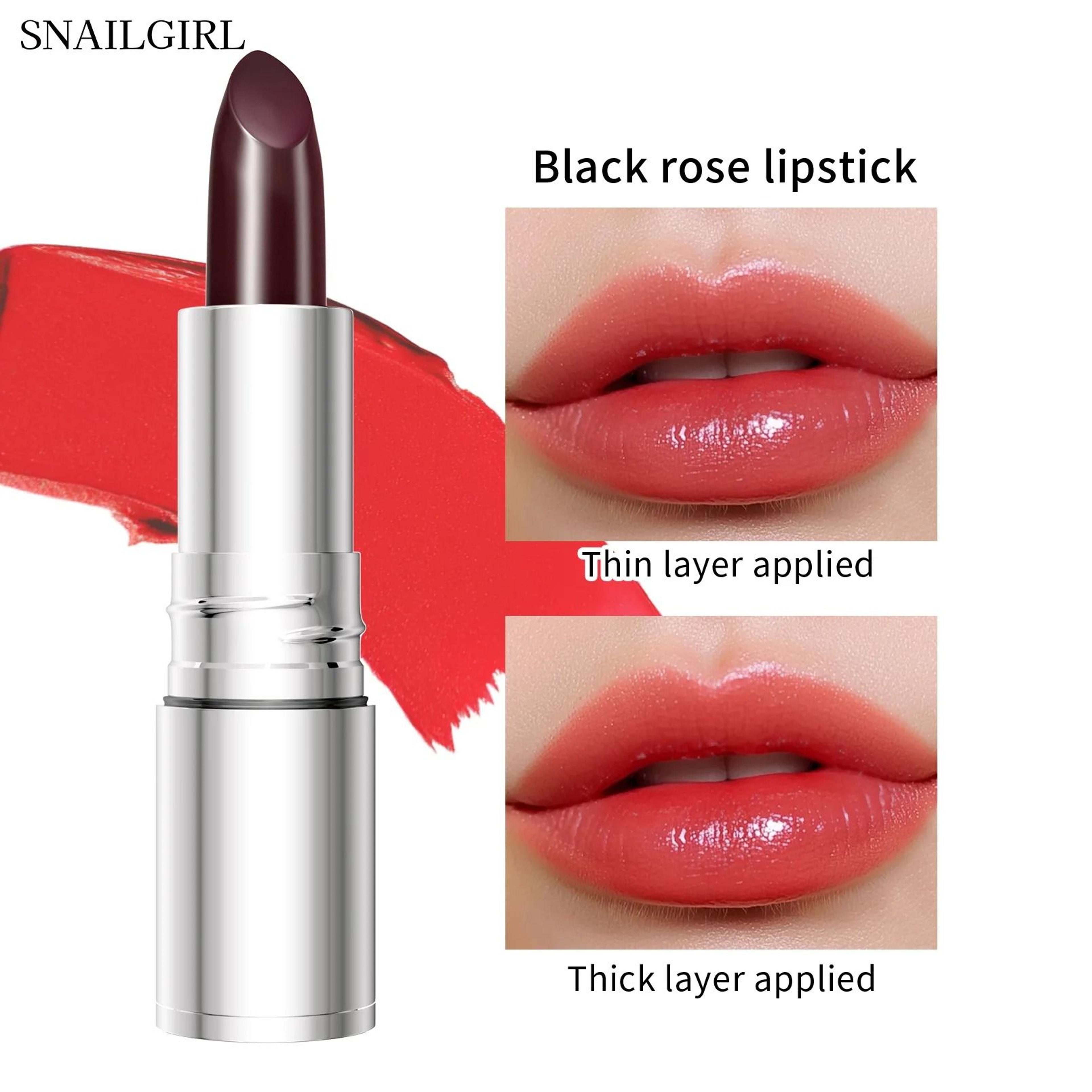 Temperature ColorChanging Glitter Lipstick  Waterproof LongLasting Velvet Matte Lip Tint 6