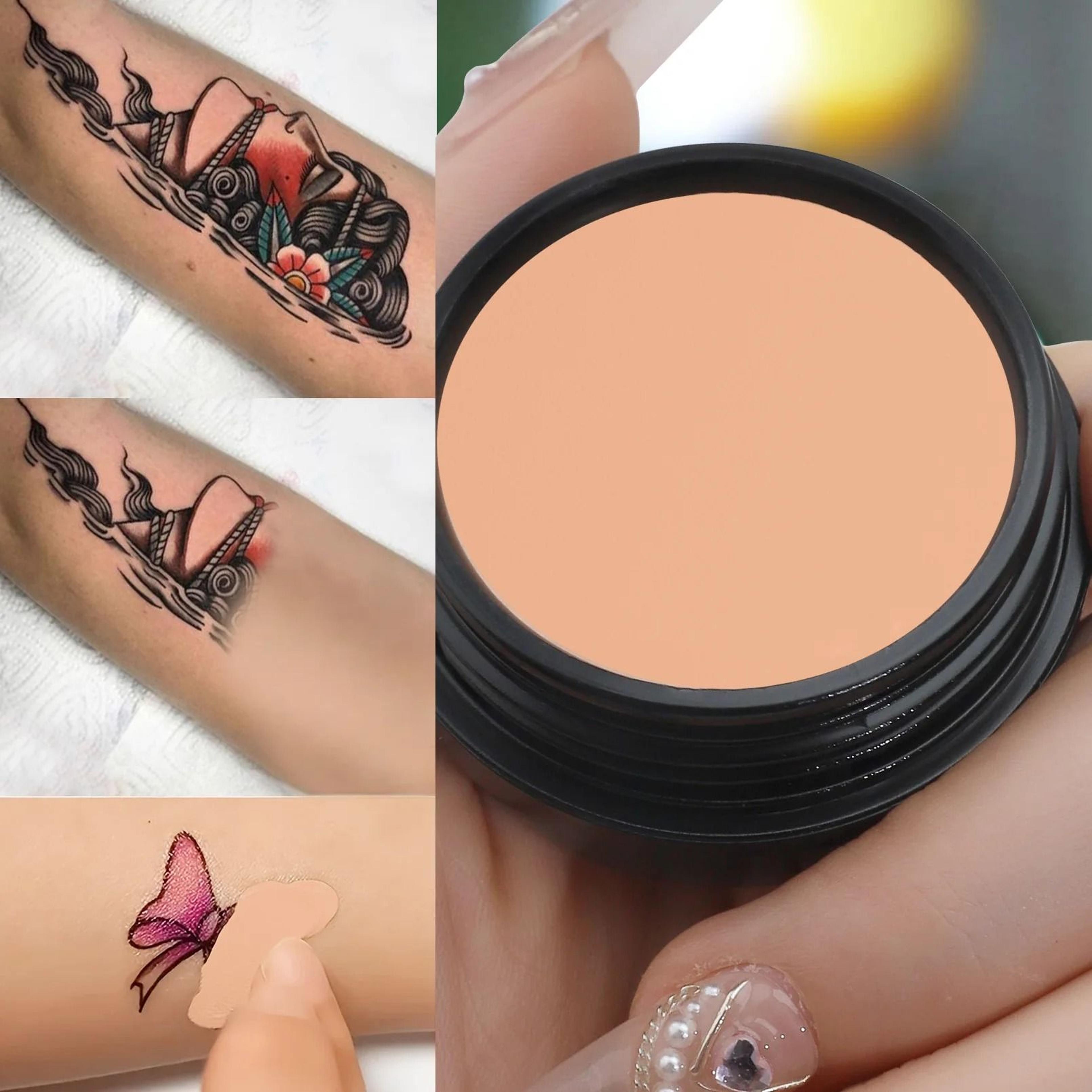 Waterproof Full Coverage Tattoo  Scar Concealer  Natural Finish Body Foundation For All Skin Tones 1
