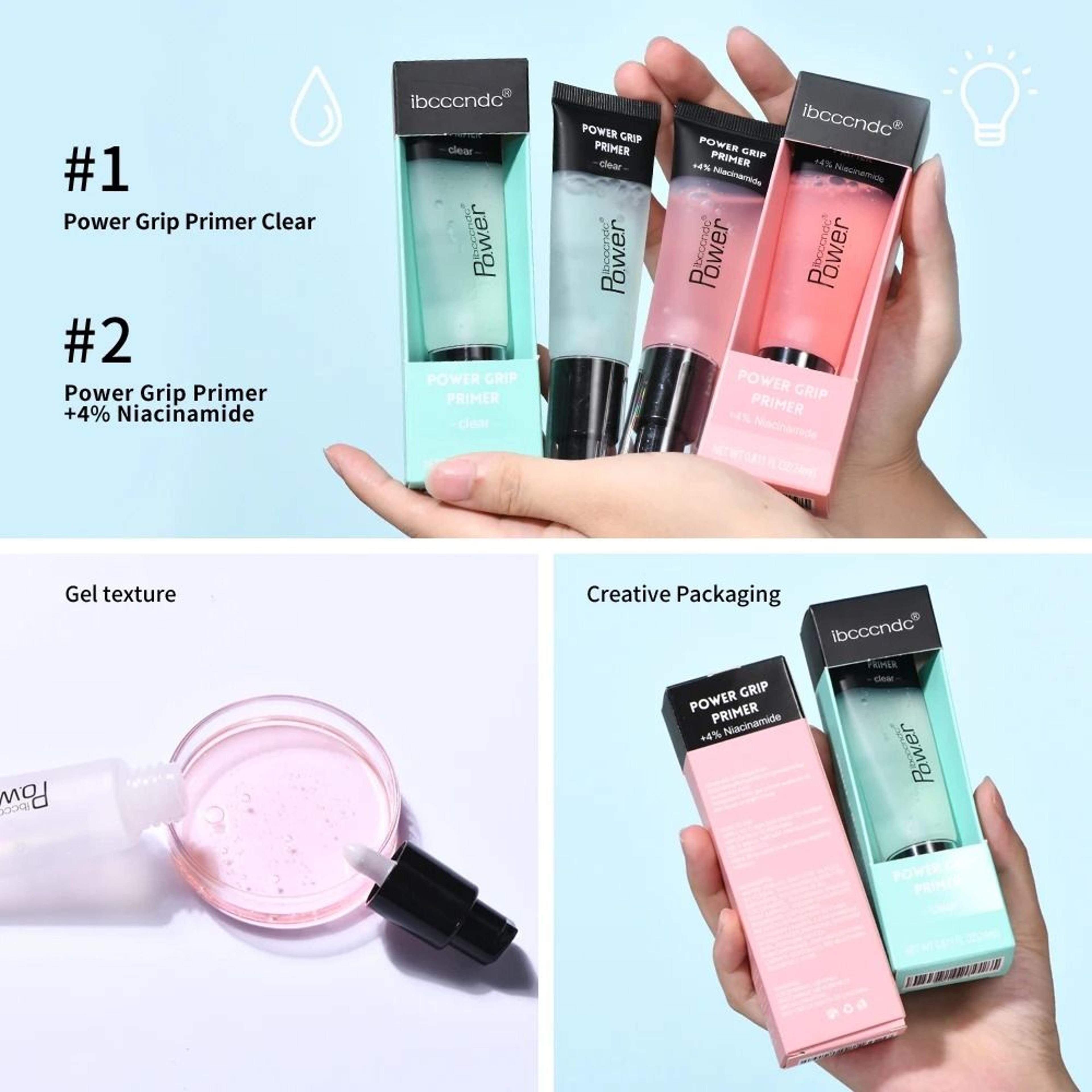 24ml Power Grip Gel Primer  Hydrating  PoreInvisible Makeup Gripping Primer 3