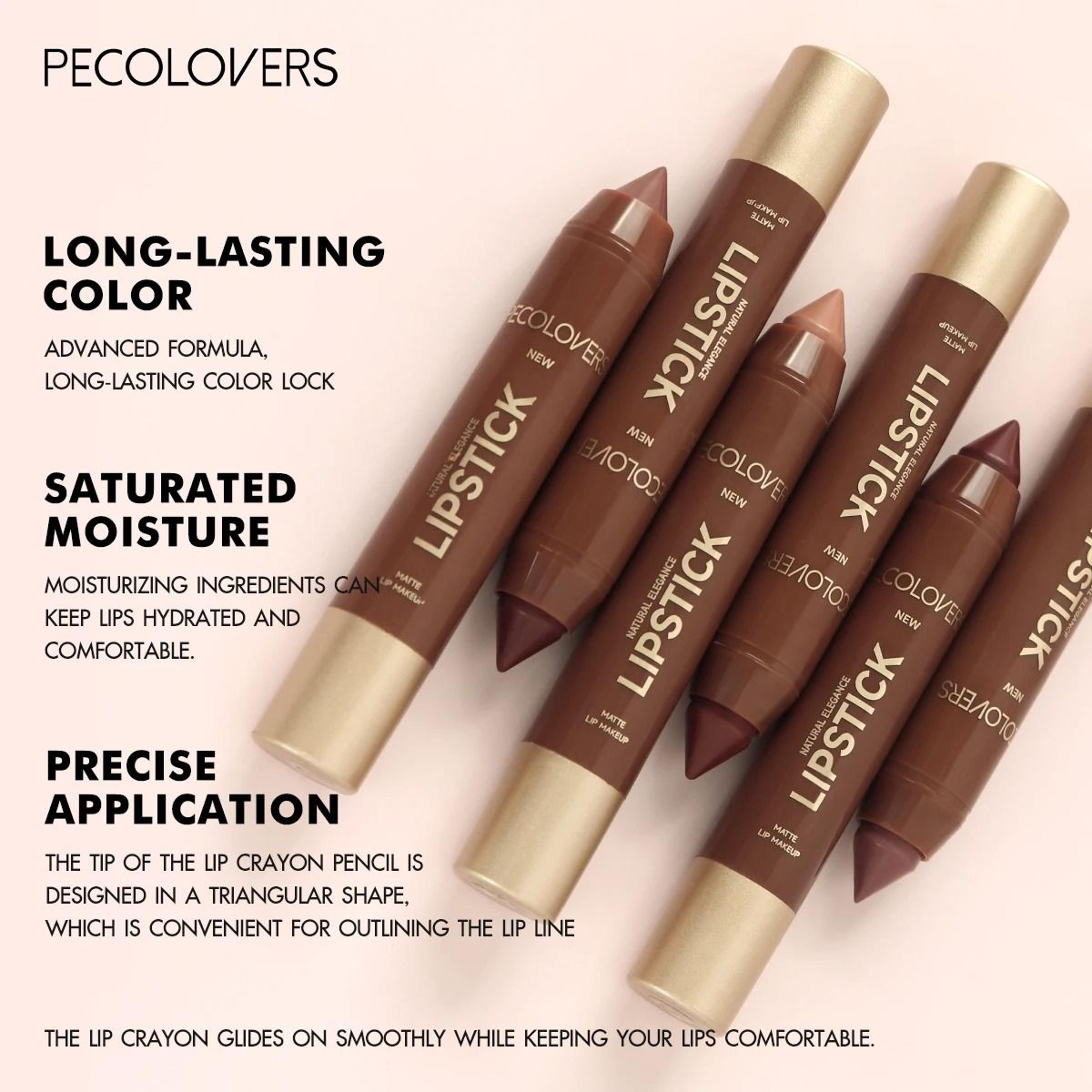 Fine Tip Lip Liner Pen  Soft Mist Matte Lip Crayon  Contouring Pencil 4