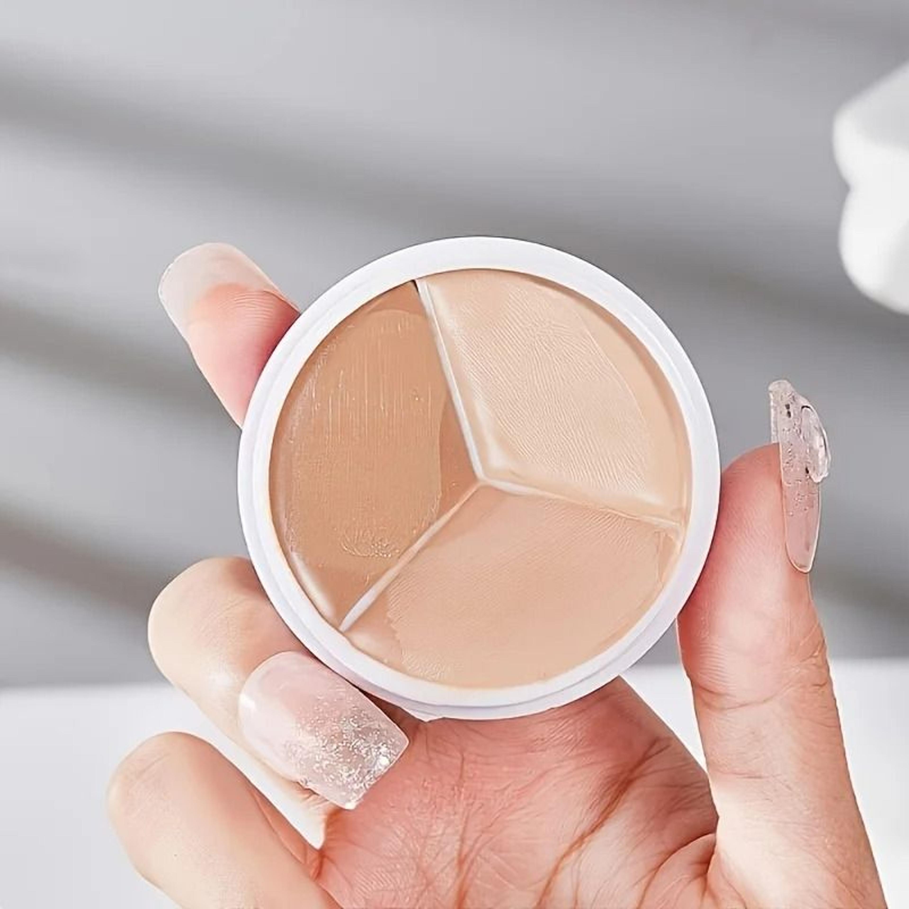 Waterproof Cream Concealer Palette  Full Coverage Spot Acne Mark  Dark Circle Cover 2