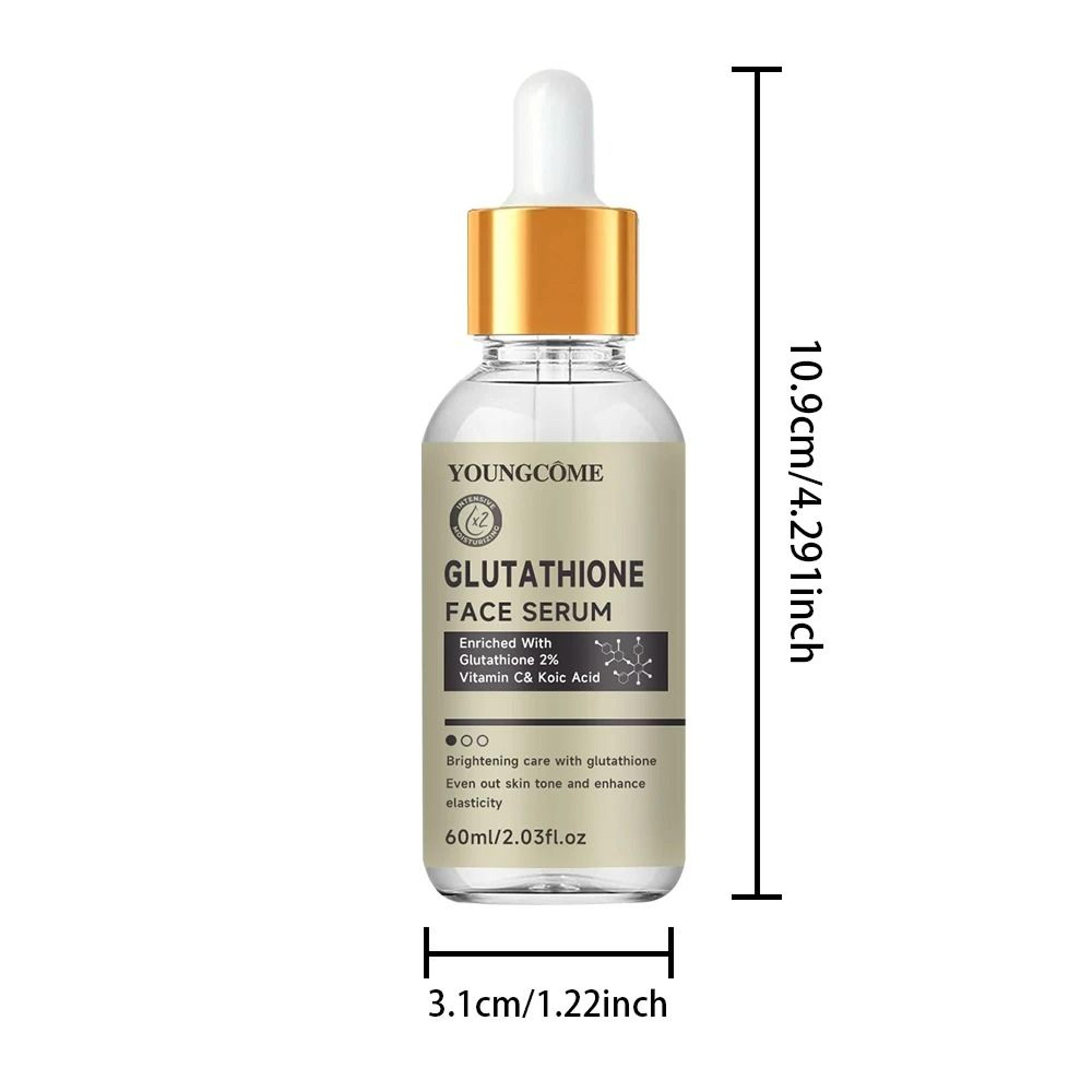 Glutathione Brightening Face Serum  Dark Spot Corrector  Skin Cell Regenerating Serum 7
