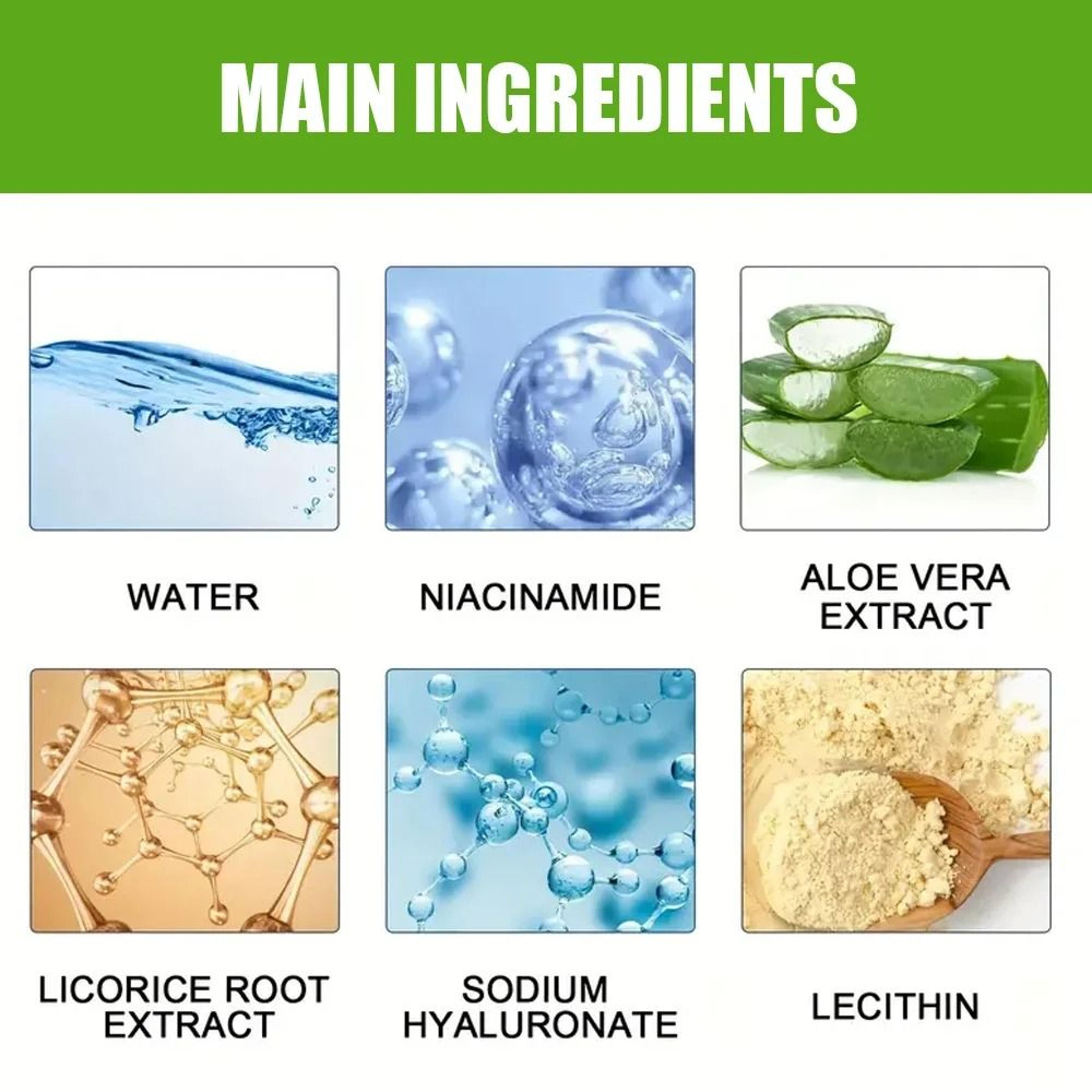 Aloe Vera  Hyaluronic Acid Deep Hydrating Face Cream  AntiWrinkle  PoreShrinking Plant Essence 1