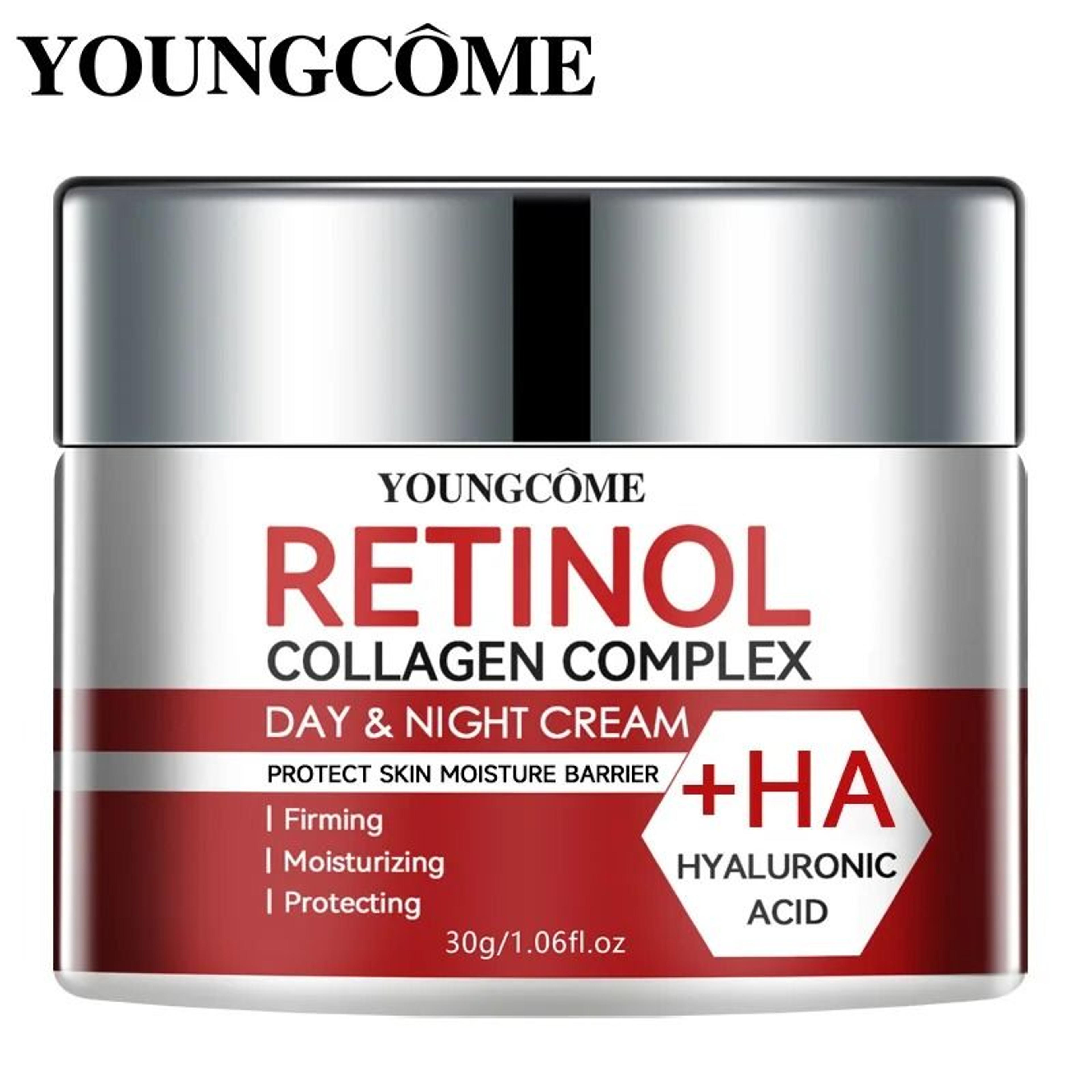 retinol collagen facial repair cream - deep hydration & anti-aging moisture care for dry skin