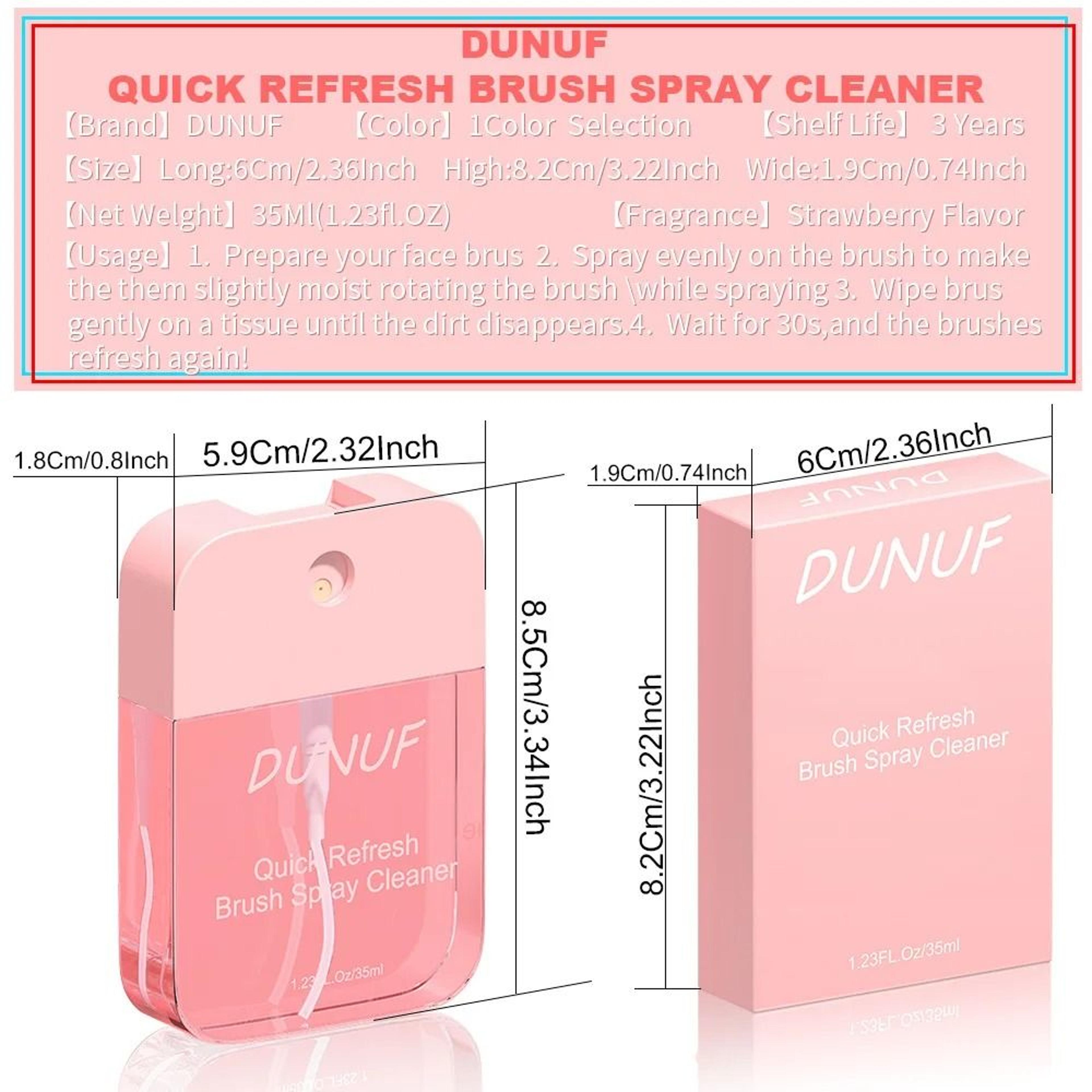 35ml Makeup Tool Deep Cleaning Spray  QuickDrying Sanitizer For Brushes Beauty Blenders  Powder Puf 3