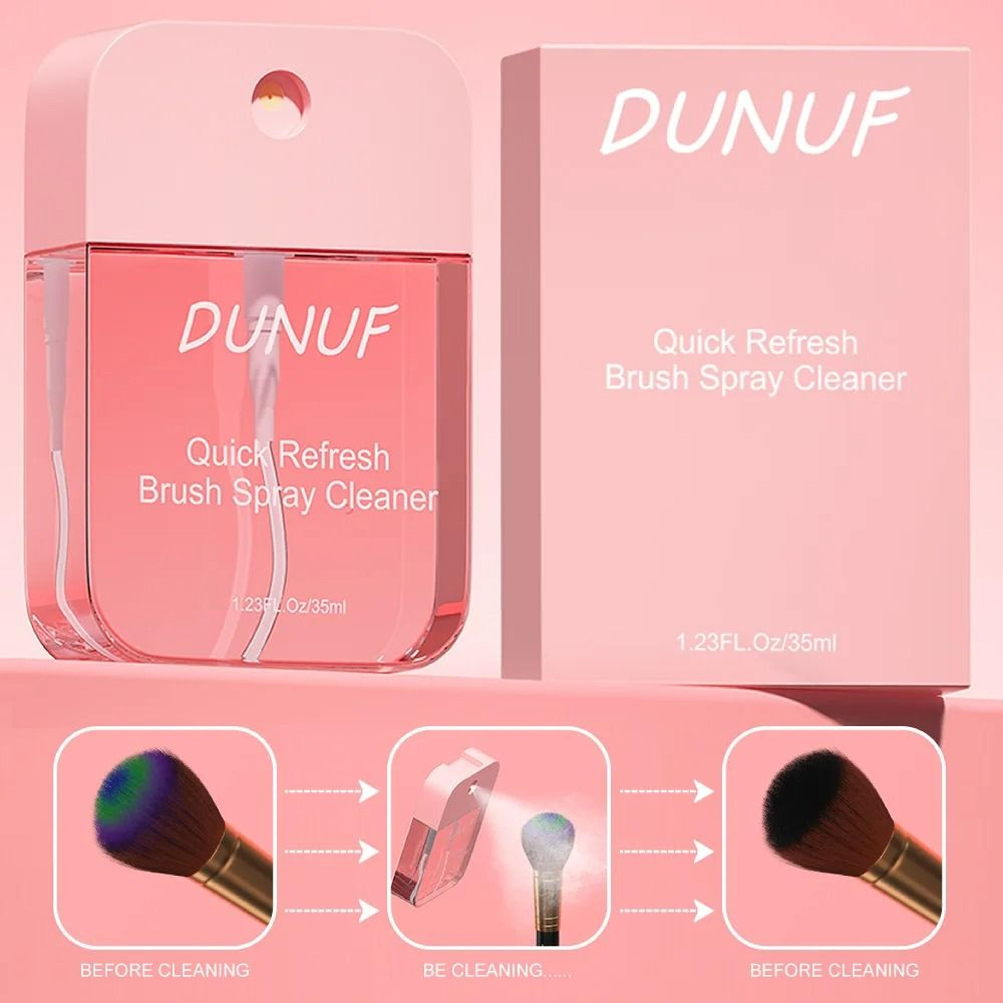 35ml makeup tool deep cleaning spray - quick-drying sanitizer for brushes, beauty blenders & powder puffs