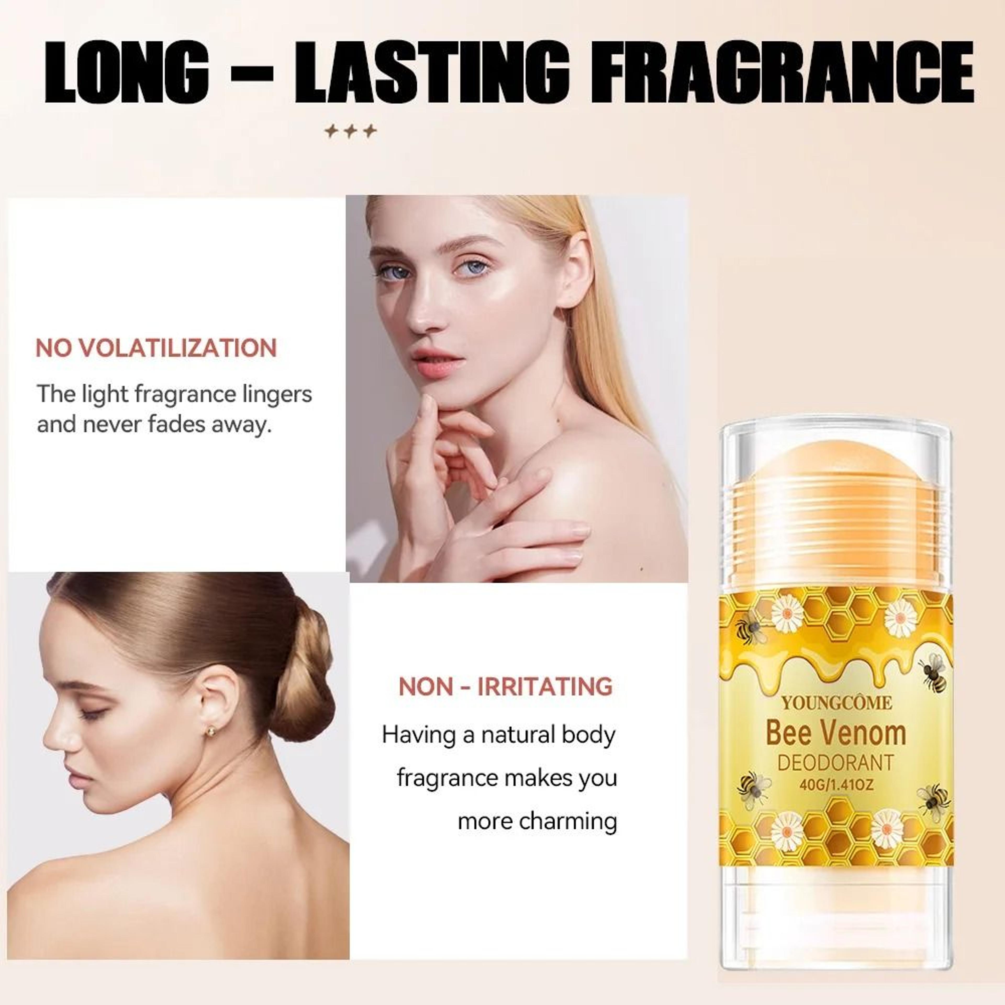 Womens Natural AntiDeodorant Lotion  Fruit Perfume  LongLasting Fragrance Skin Care 4
