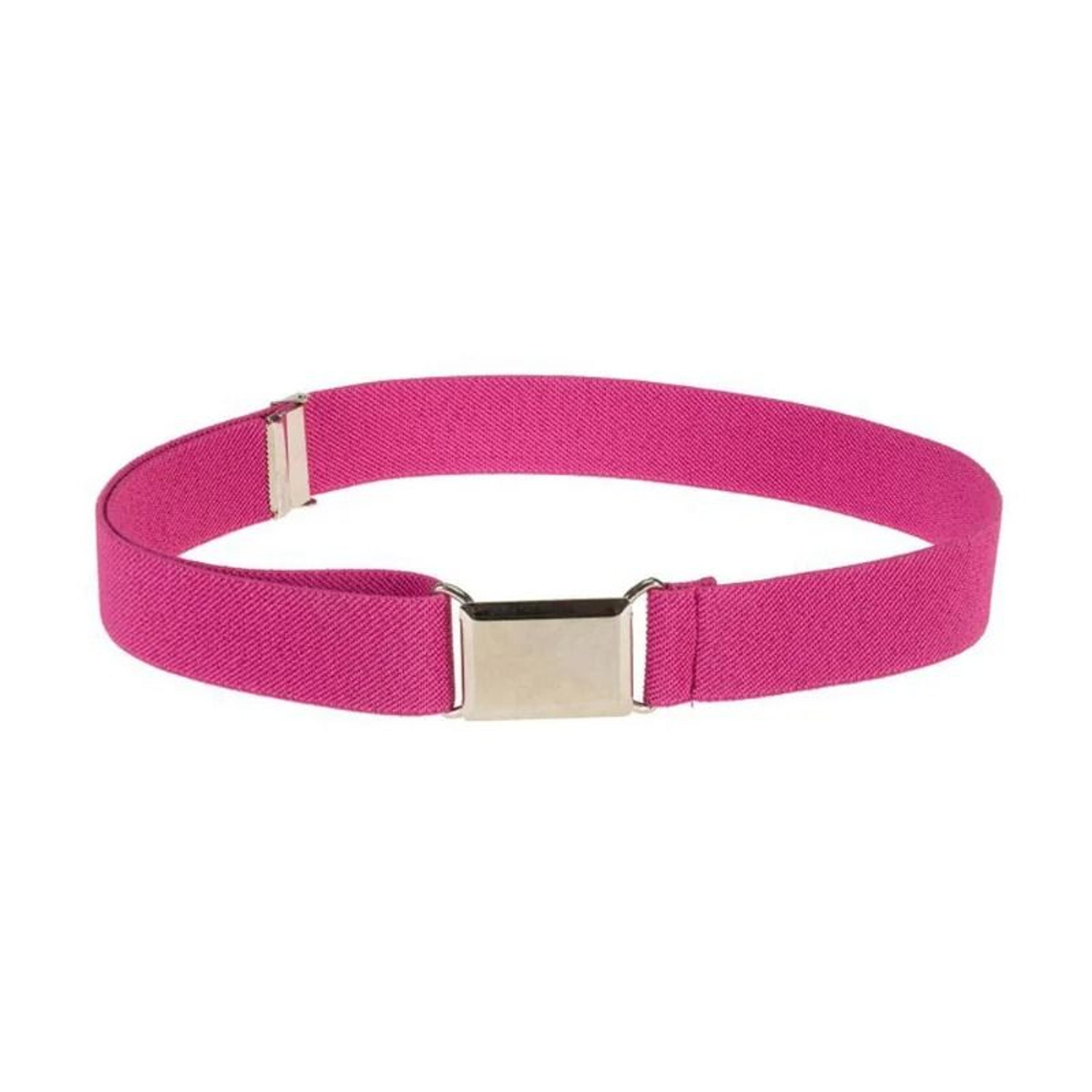 Womens Invisible Elastic Stretch Belt  Adjustable NoShow Flat Square Buckle Waist Belt For Jeans  D 13