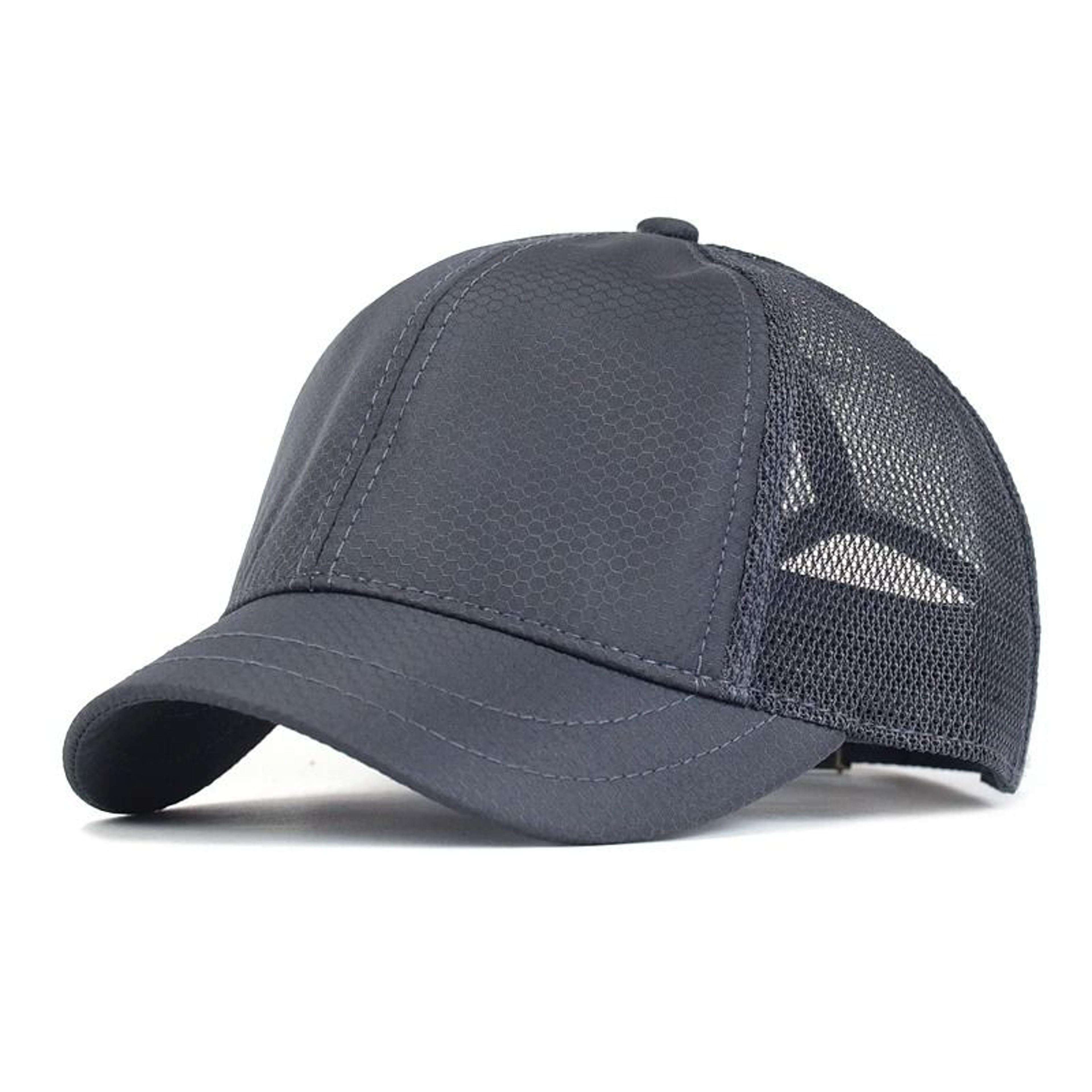 LowProfile Short Brim Mesh Baseball Cap  Unisex Breathable Summer Trucker Dad Hat 4