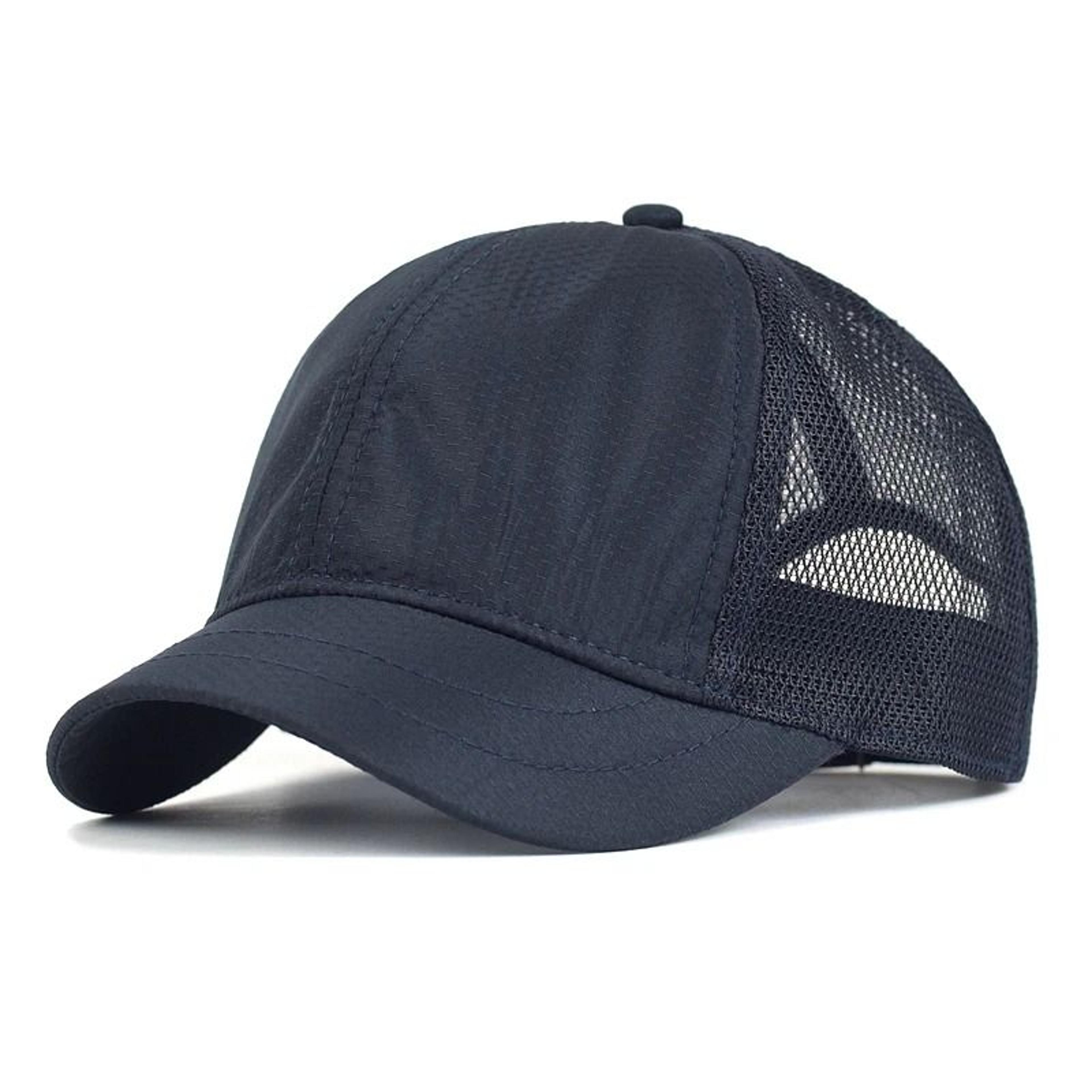 LowProfile Short Brim Mesh Baseball Cap  Unisex Breathable Summer Trucker Dad Hat 3