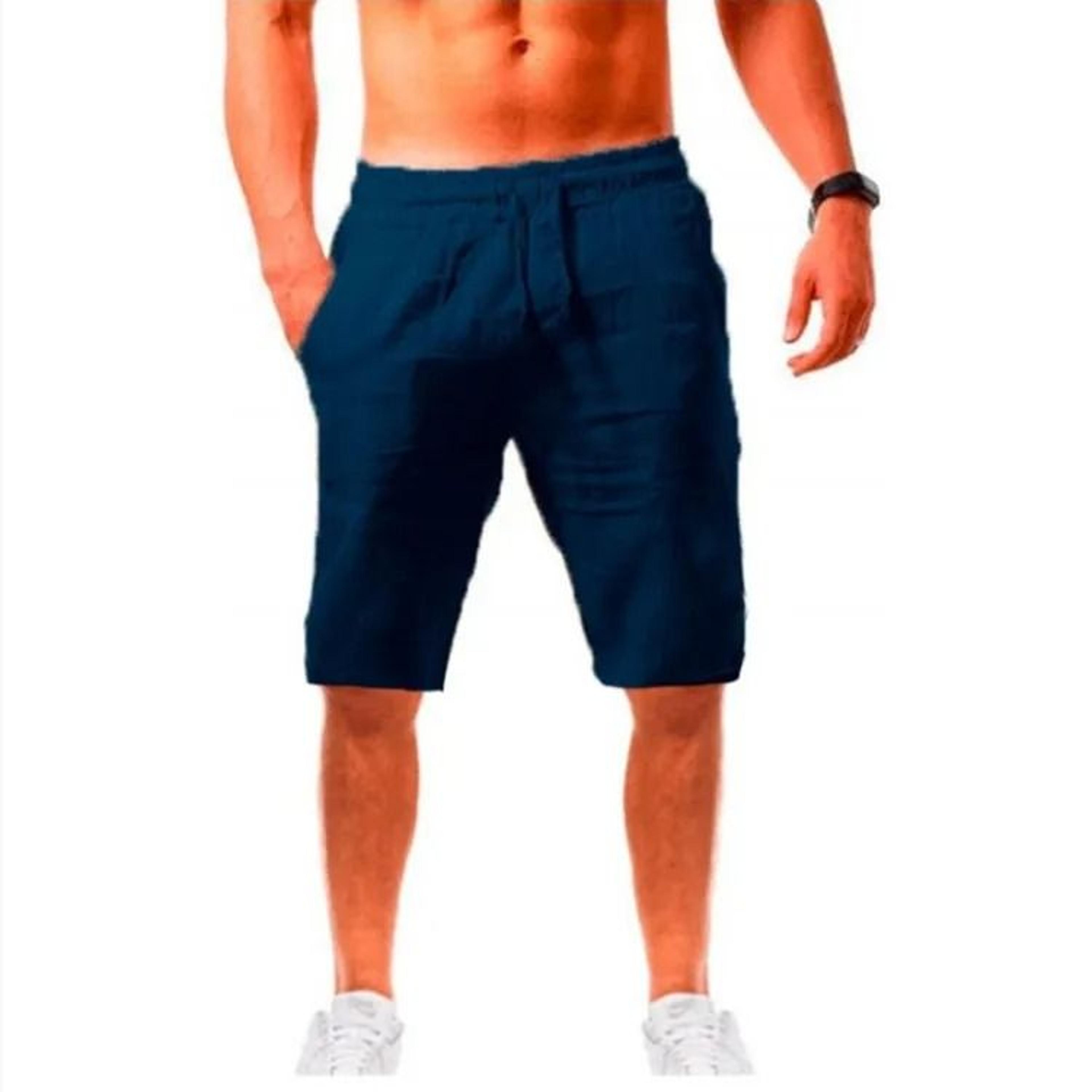 Mens Summer Cotton Linen Joggers  Breathable Casual Gym Training Trousers  Streetwear Sweatpants 14