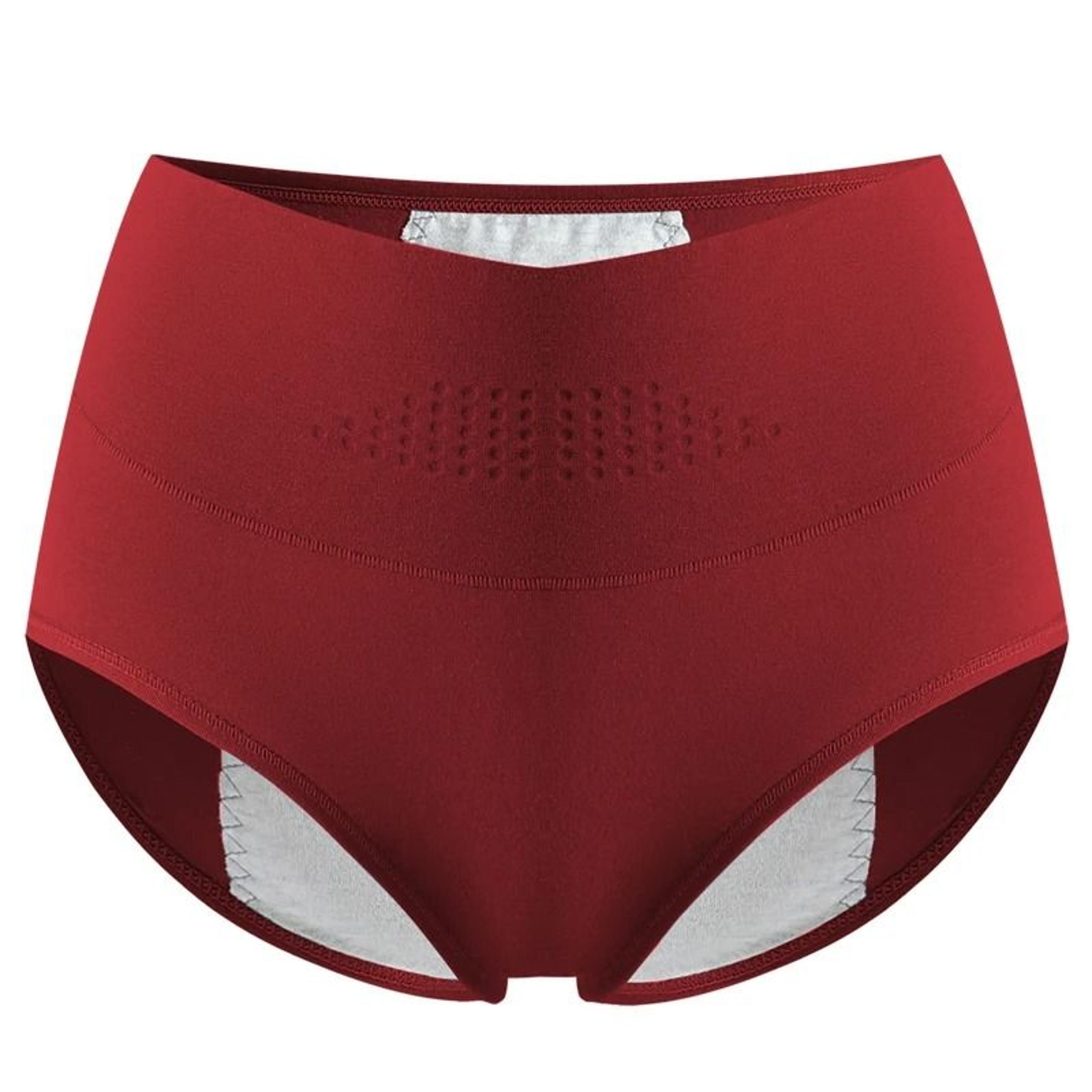 High Waist LeakProof Menstrual Period Panties  Widened Protective Area Cotton Plus Size Physiologic 9