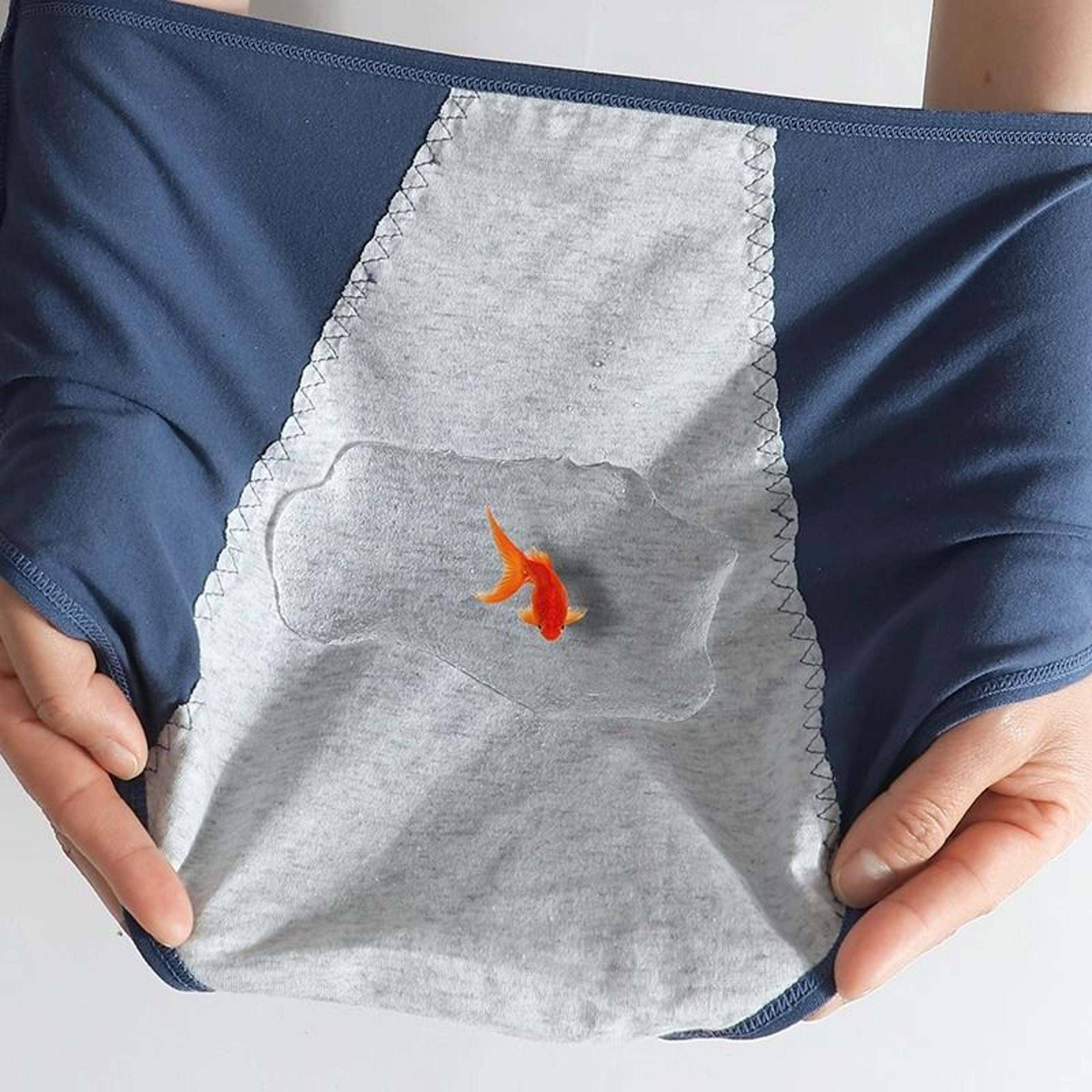 High Waist LeakProof Menstrual Period Panties  Widened Protective Area Cotton Plus Size Physiologic 5