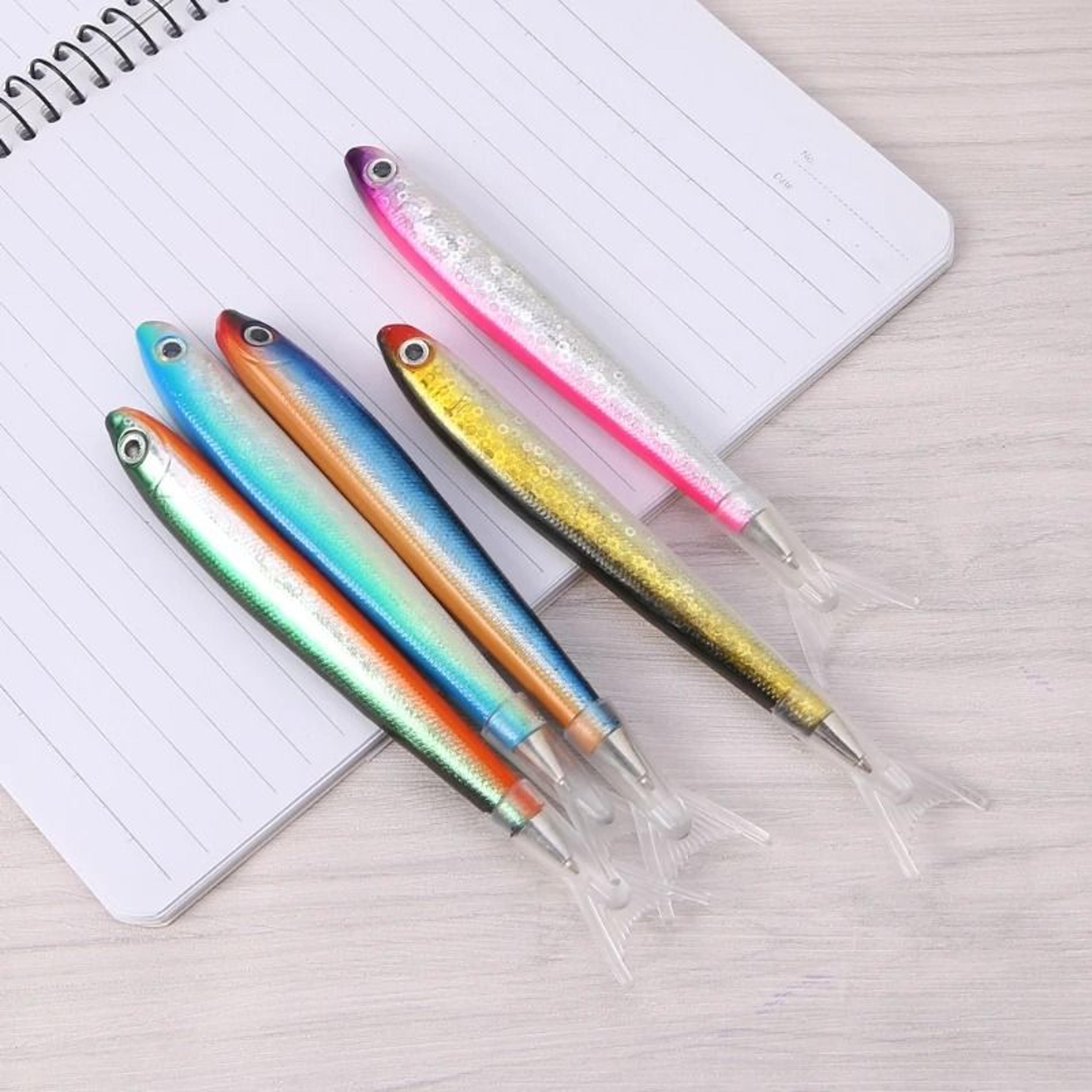 creative ocean fish ballpoint pen - novelty animal pen for school & office stationery