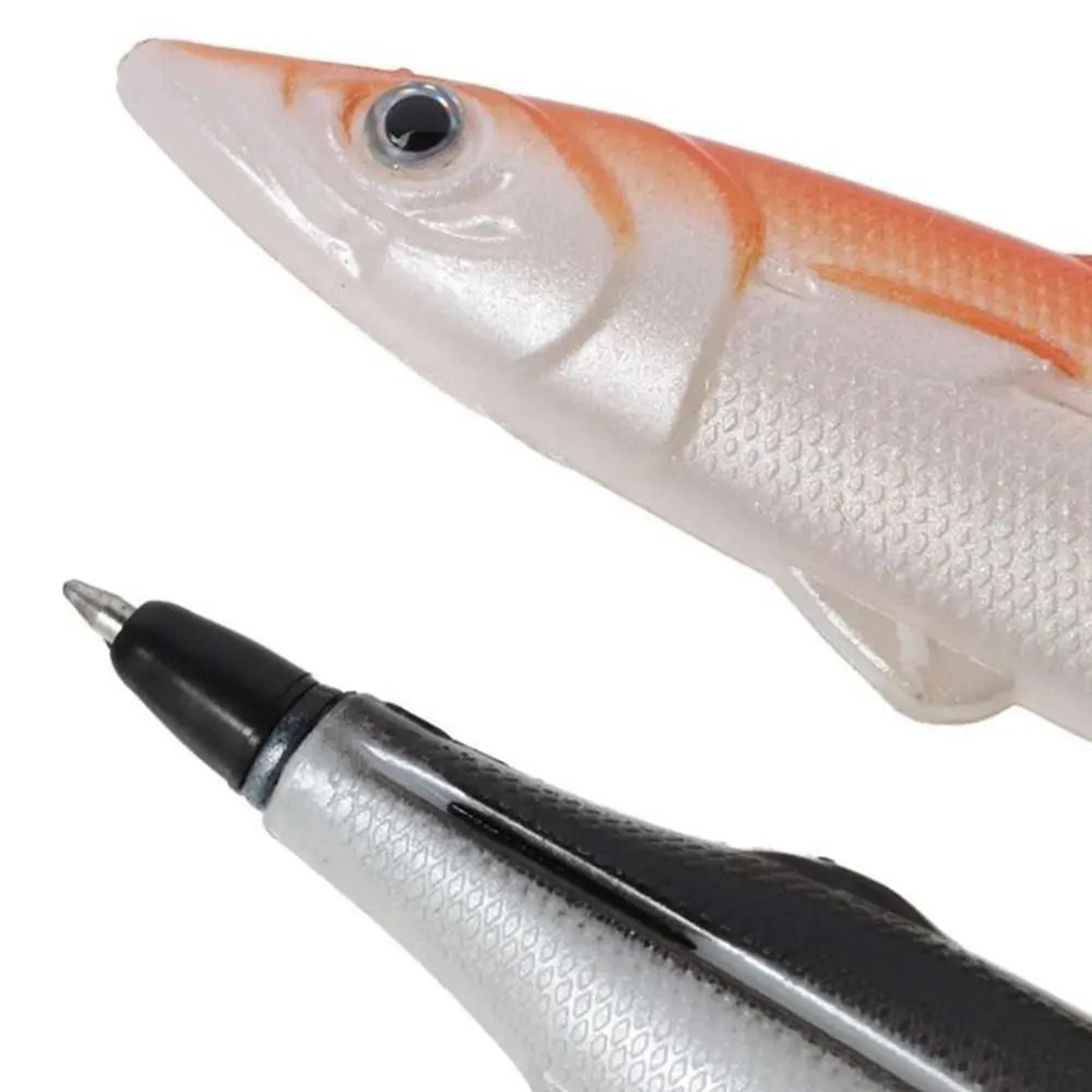 Creative Salt Fish Shape Ballpoint Pen  Novelty Signature Gel Pen For School  Office Stationery 3