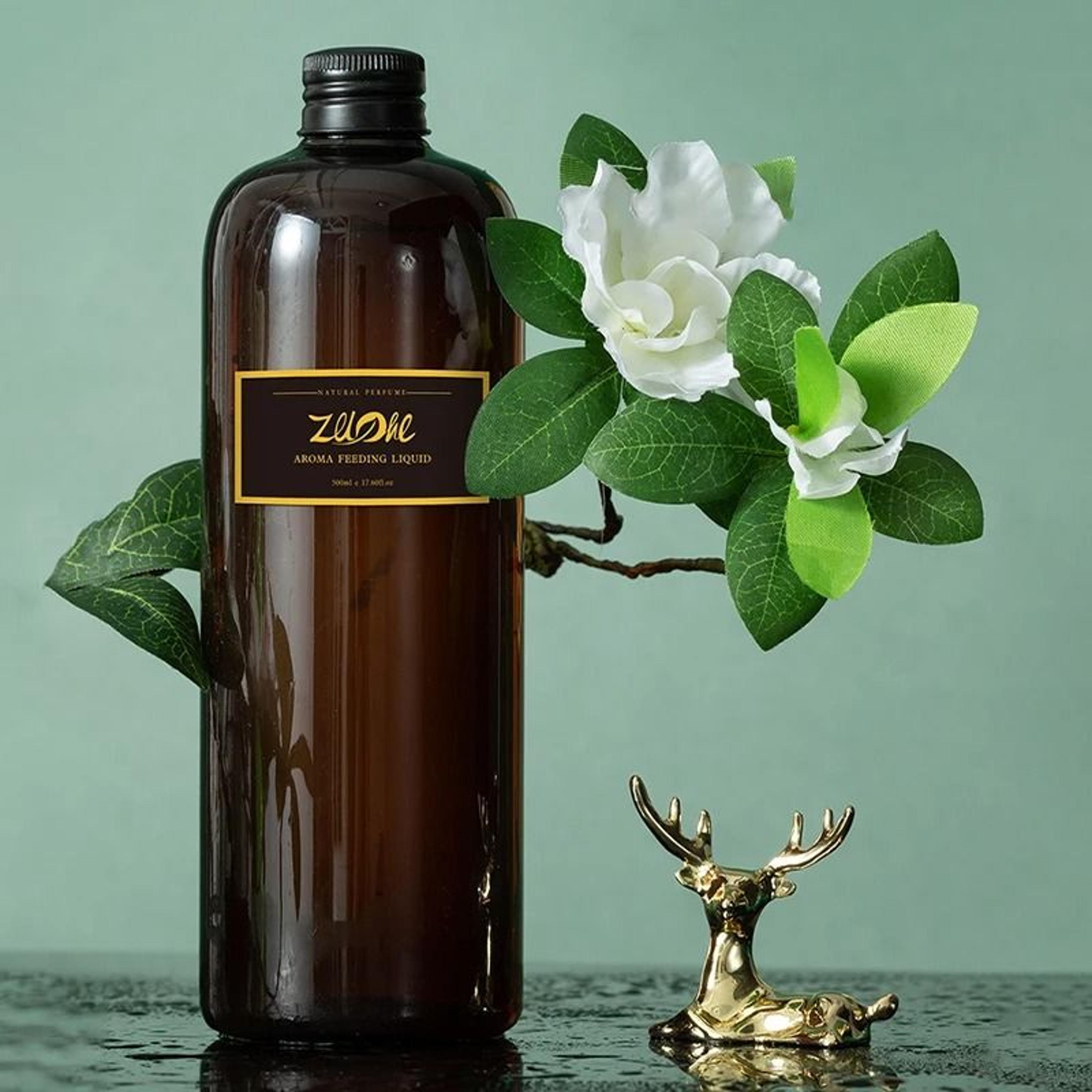 500ml flameless essential oil supplement liquid - luxury hotel fragrance refill for aroma diffusers