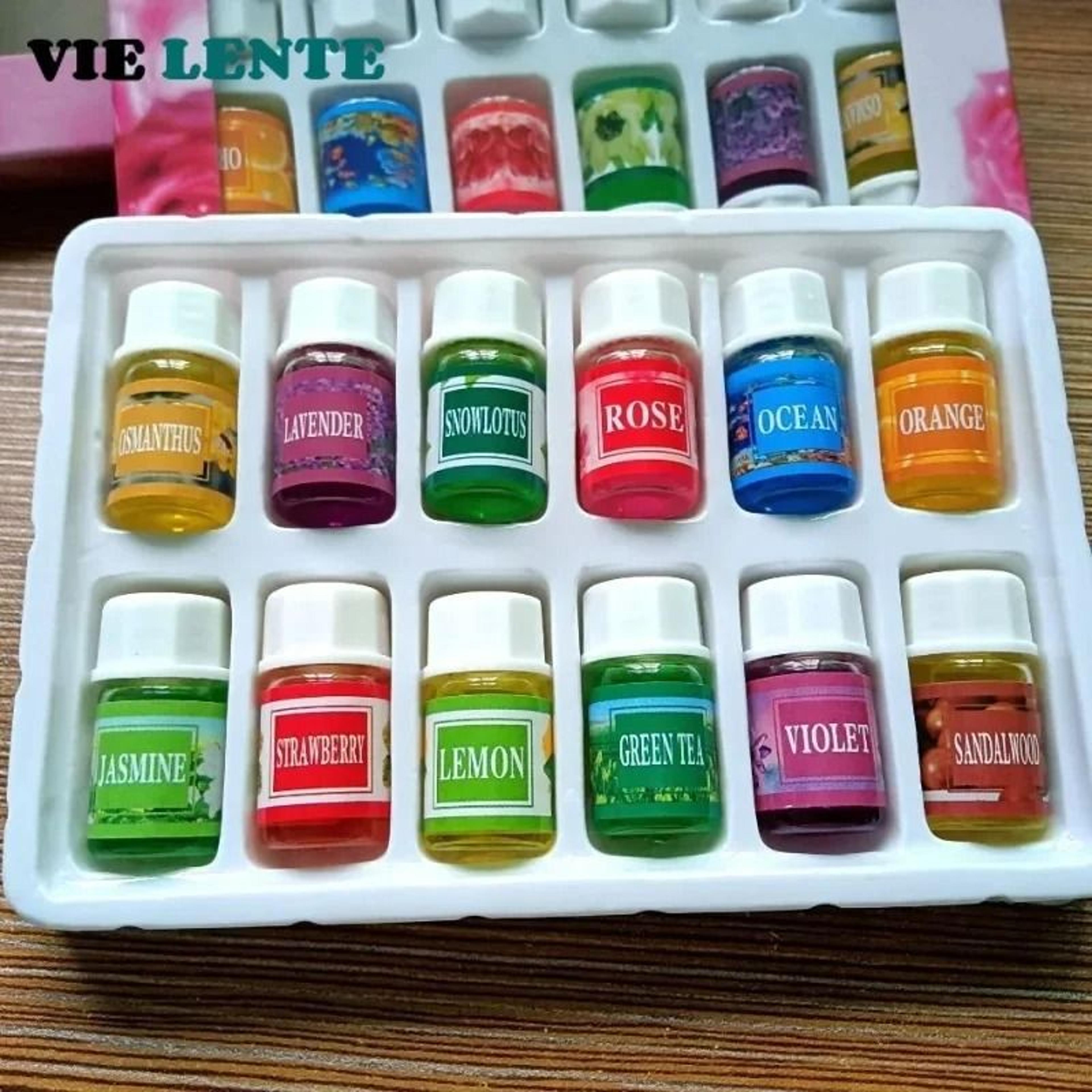 12Piece 3ml Natural Plant Aromatherapy Essential Oil Set  Air Freshener Fragrance Oils For Diffuser 5