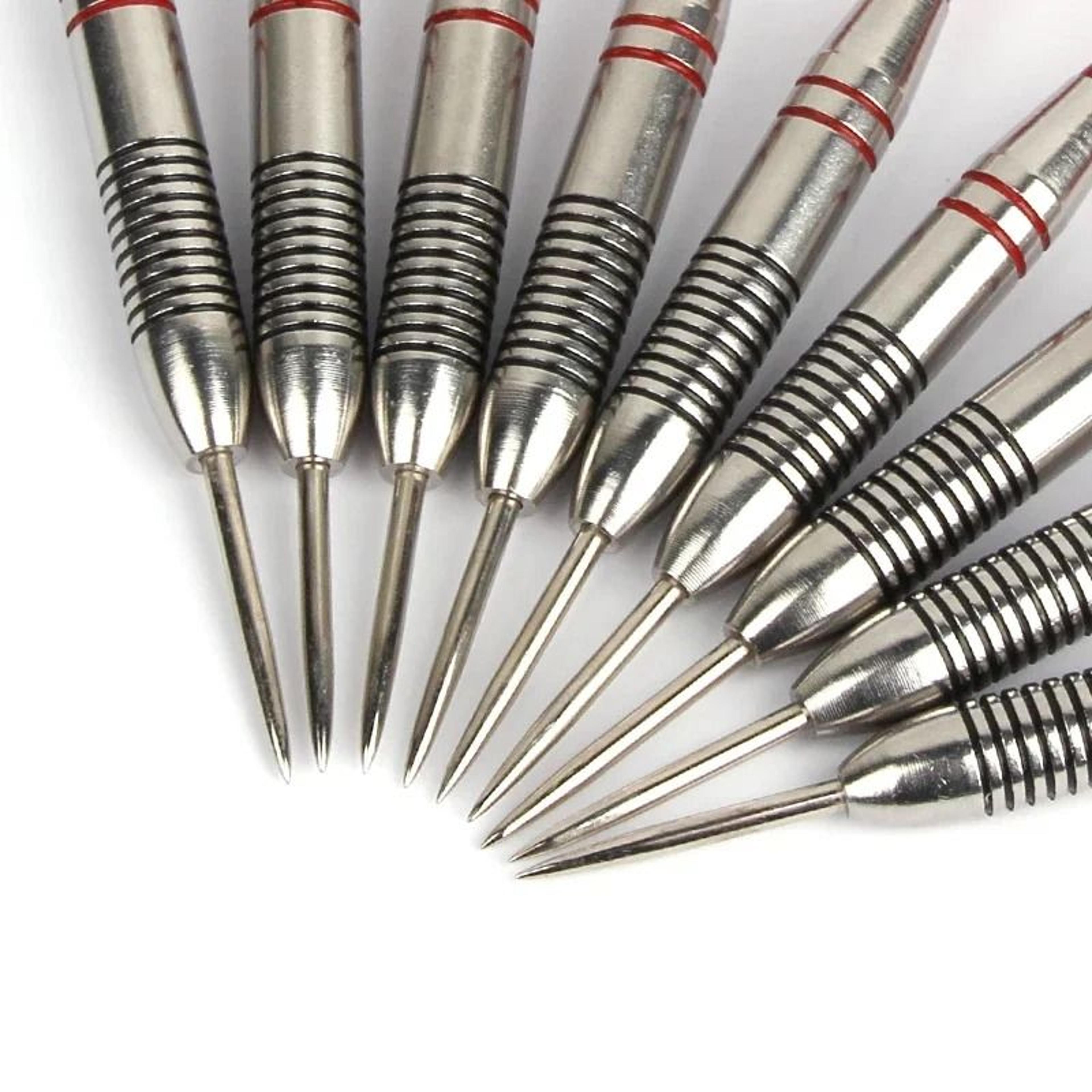 3Piece Professional 24g Steel Tip Dart Set  Precision Darts With Aluminum Shafts  HighFly Flights 5
