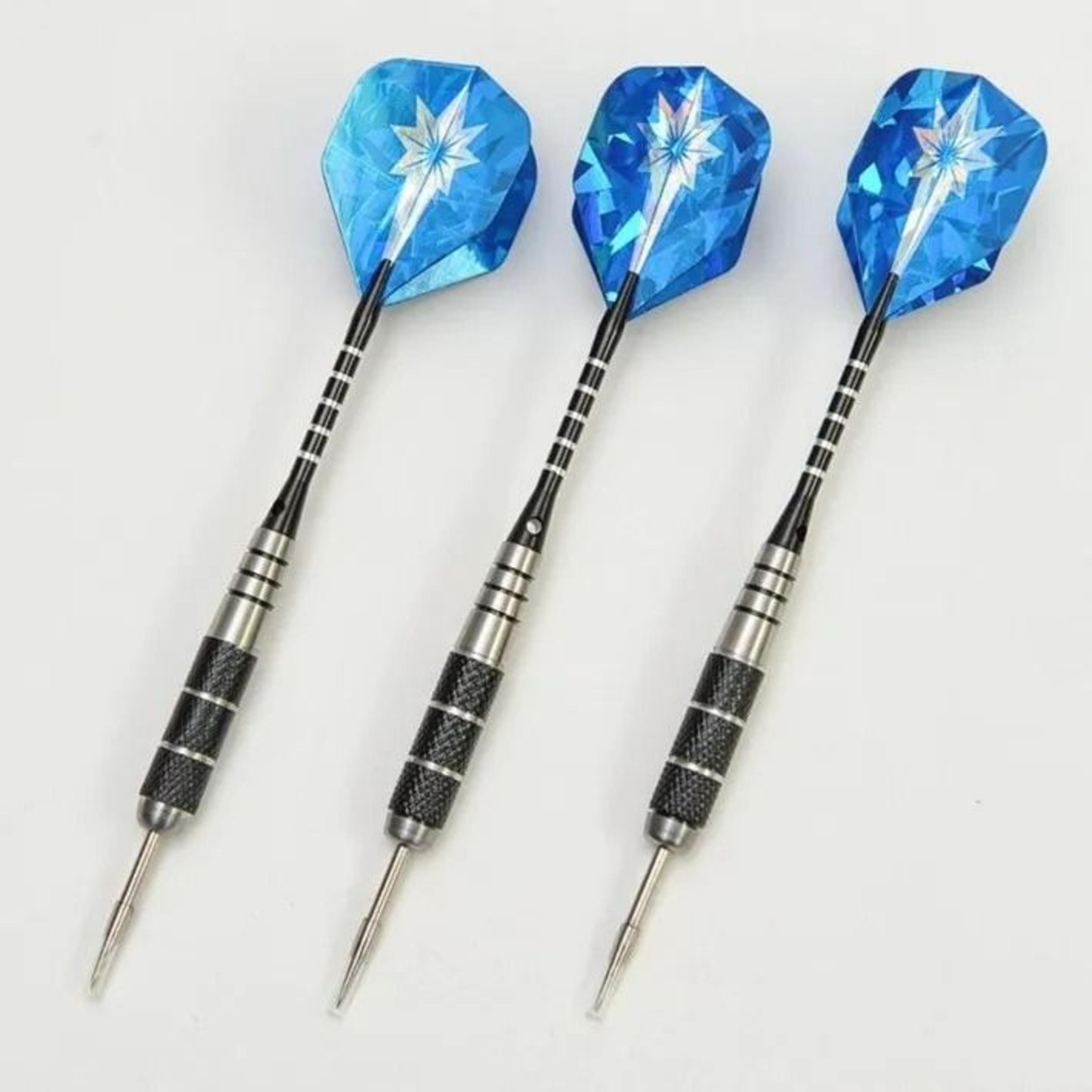 3Piece Professional 24g Steel Tip Dart Set  Precision Darts With Aluminum Shafts  HighFly Flights 9