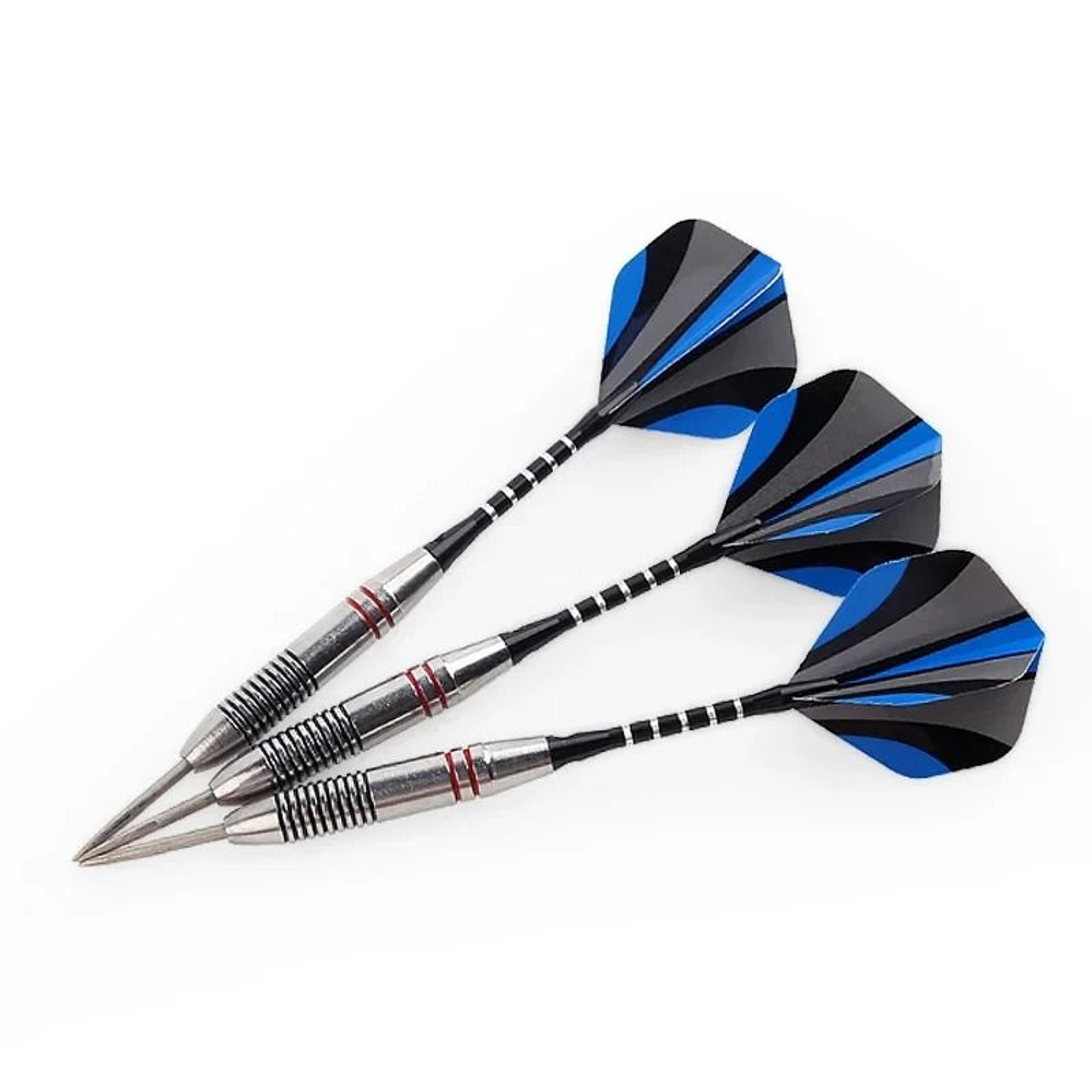 3Piece Professional 24g Steel Tip Dart Set  Precision Darts With Aluminum Shafts  HighFly Flights 6