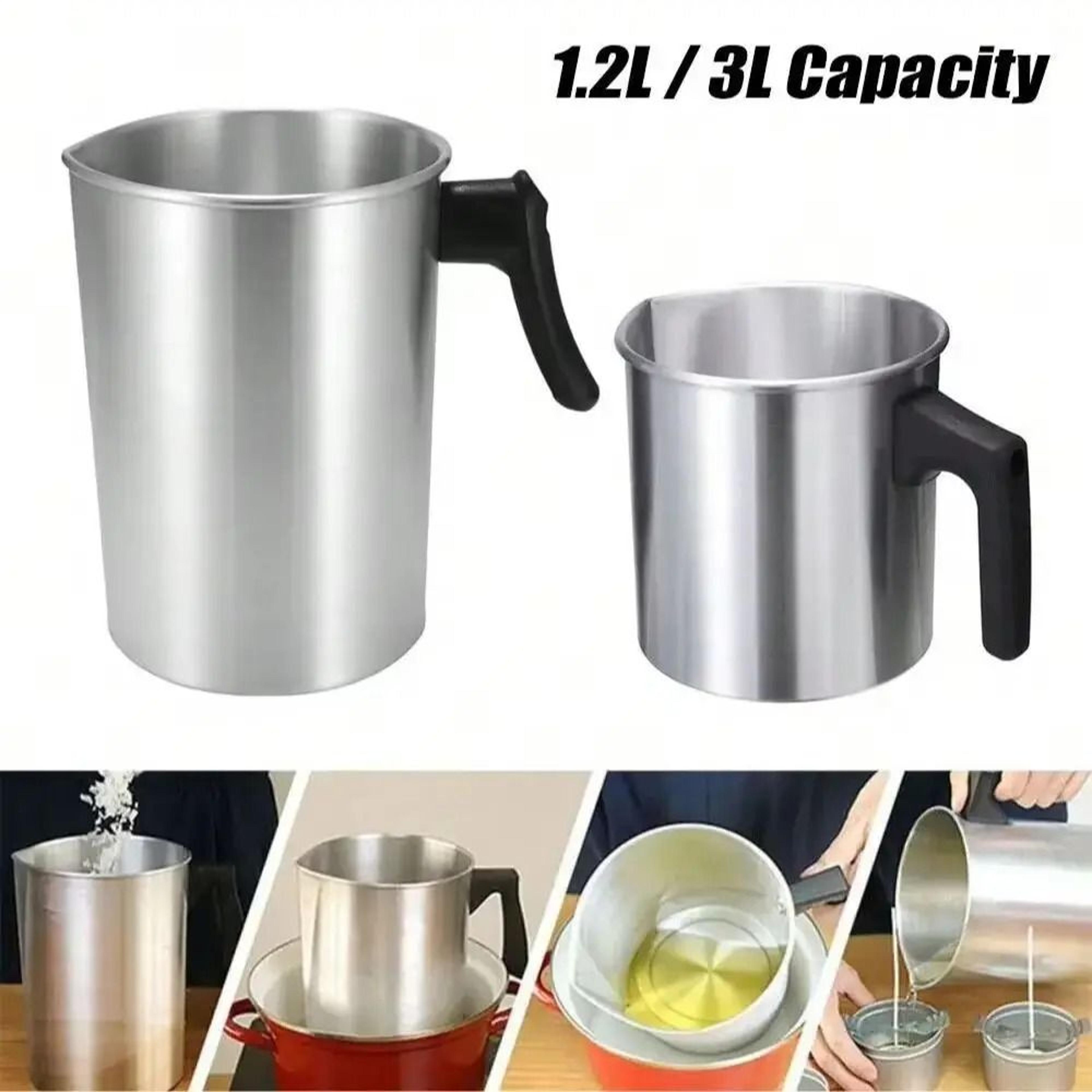 32oz 304 Stainless Steel Candle Wax Melting Pitcher  Large Pouring Pot With HeatResistant Handle 2