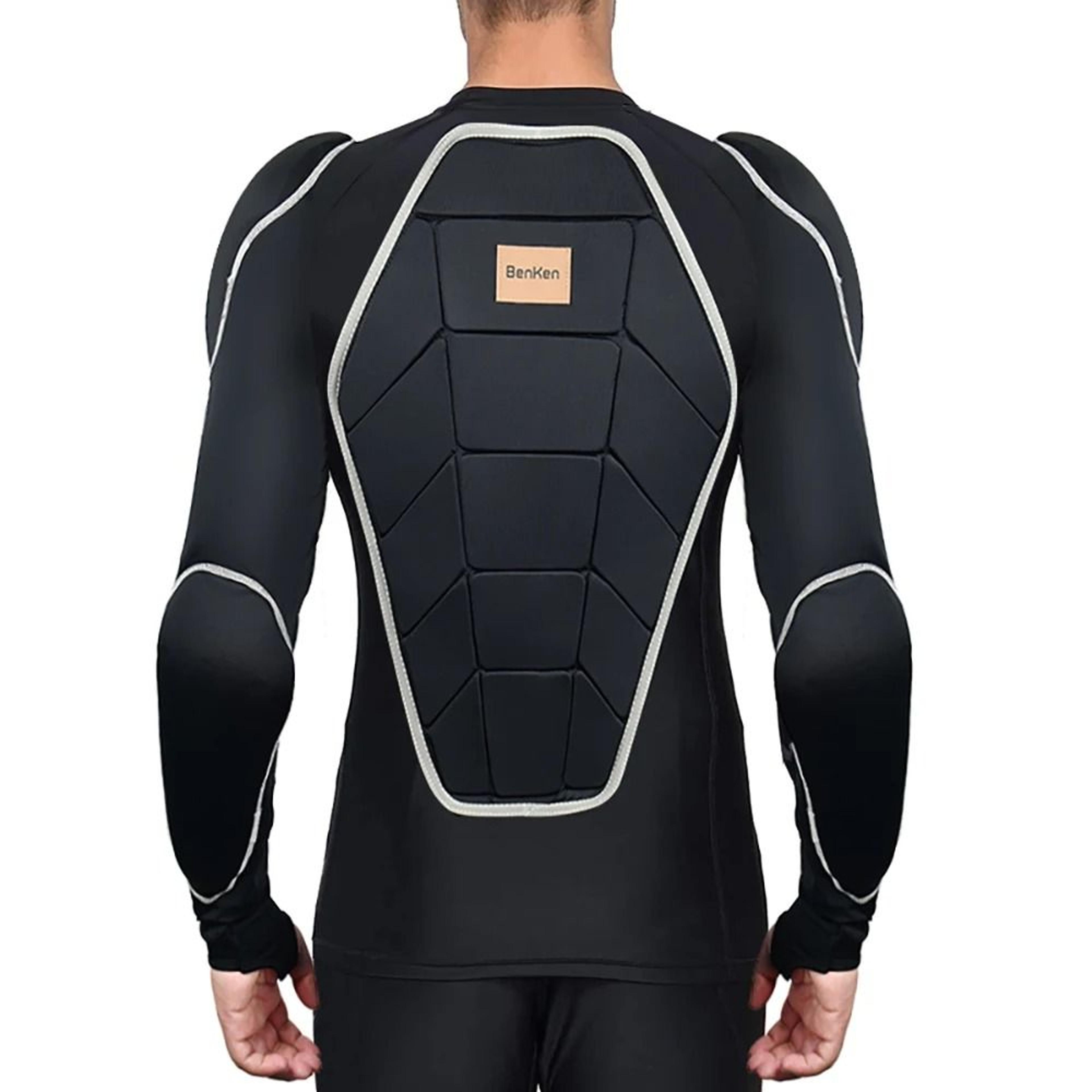 Unisex Winter Skiing  Motorcycle Protective Body Armor Suit  Thermal Back  Chest Guard Thermal Unde 3