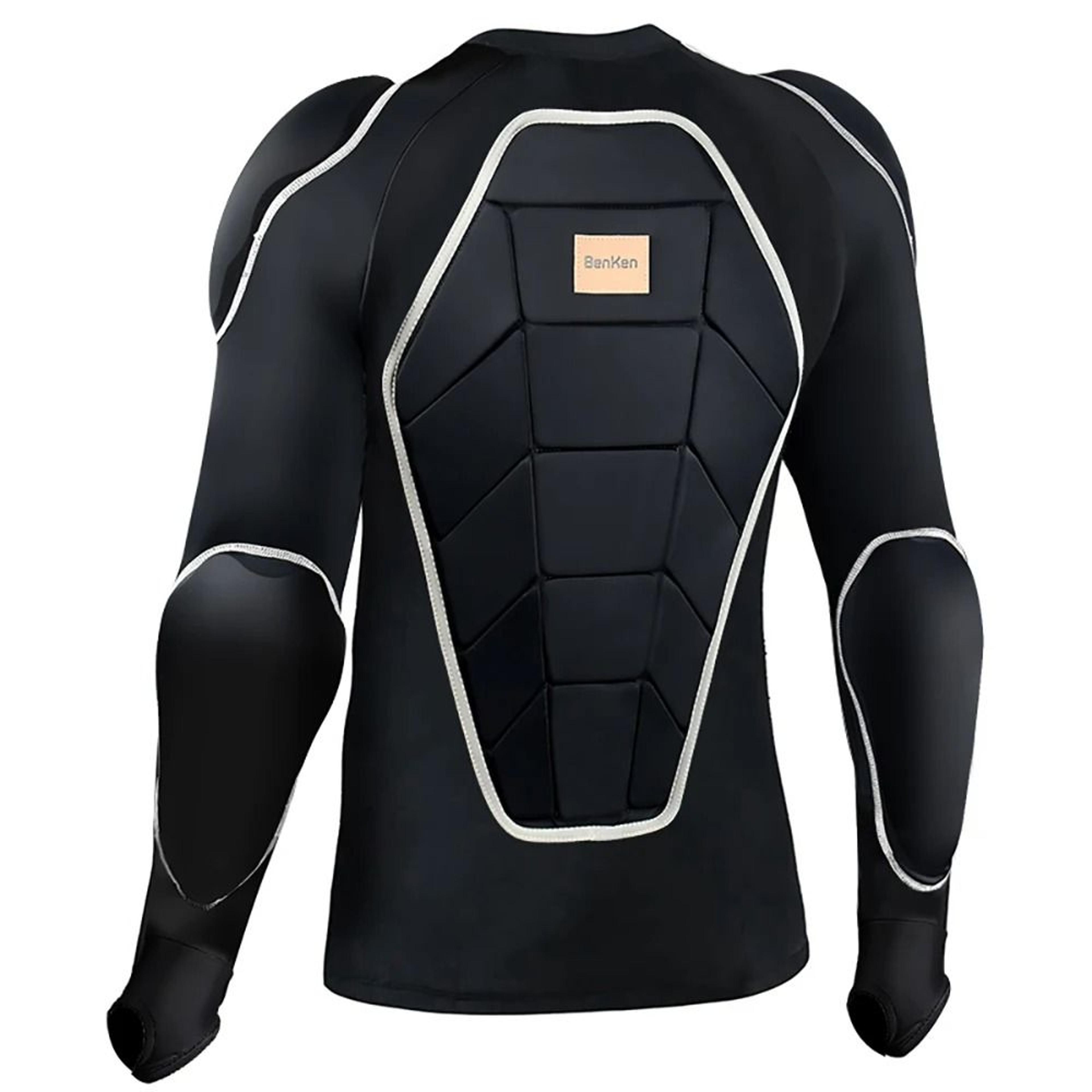 Unisex Winter Skiing  Motorcycle Protective Body Armor Suit  Thermal Back  Chest Guard Thermal Unde 1