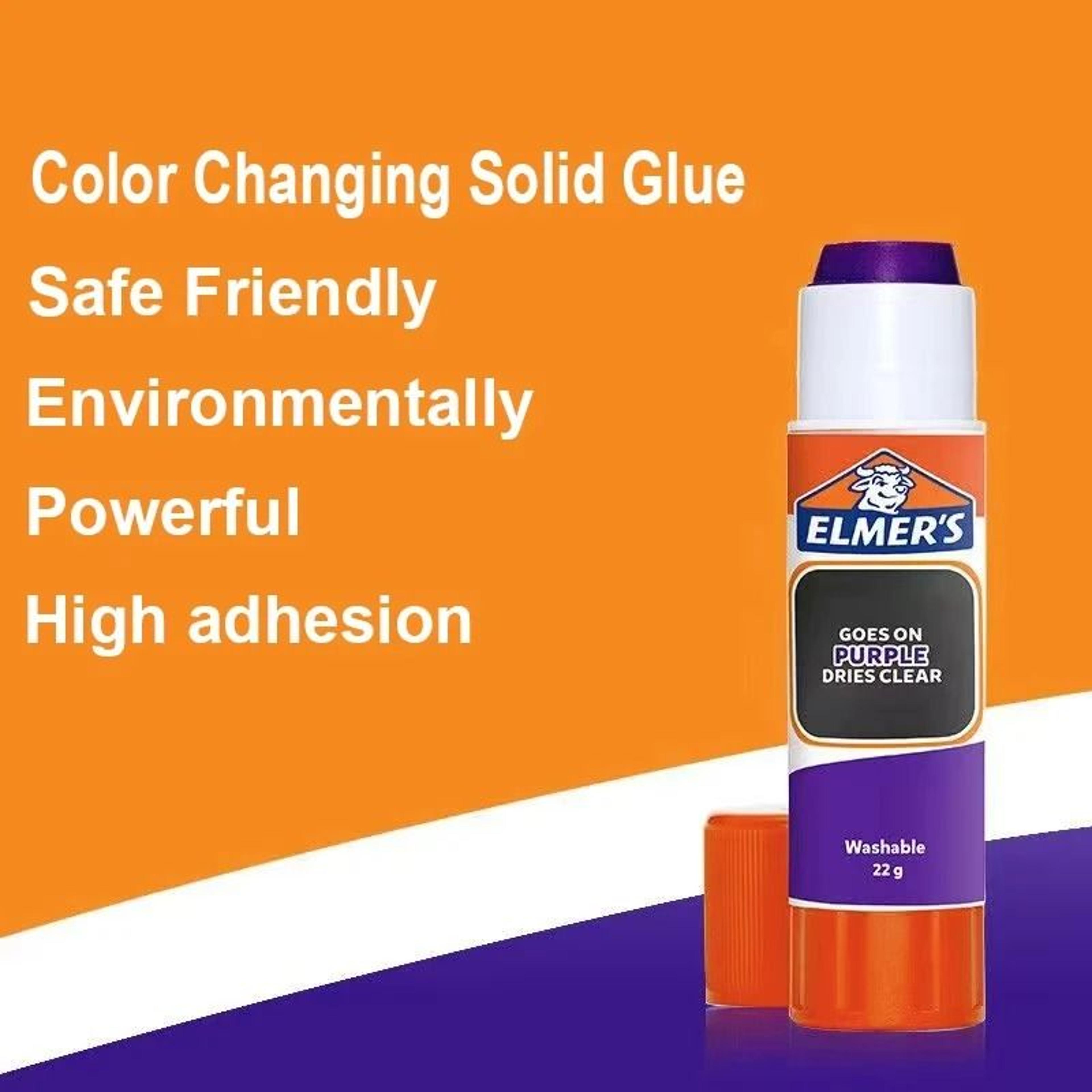 ColorChanging Transparent Solid Glue Stick  Washable Adhesive For DIY Crafts Cosplay Eyebrow Shapin 1