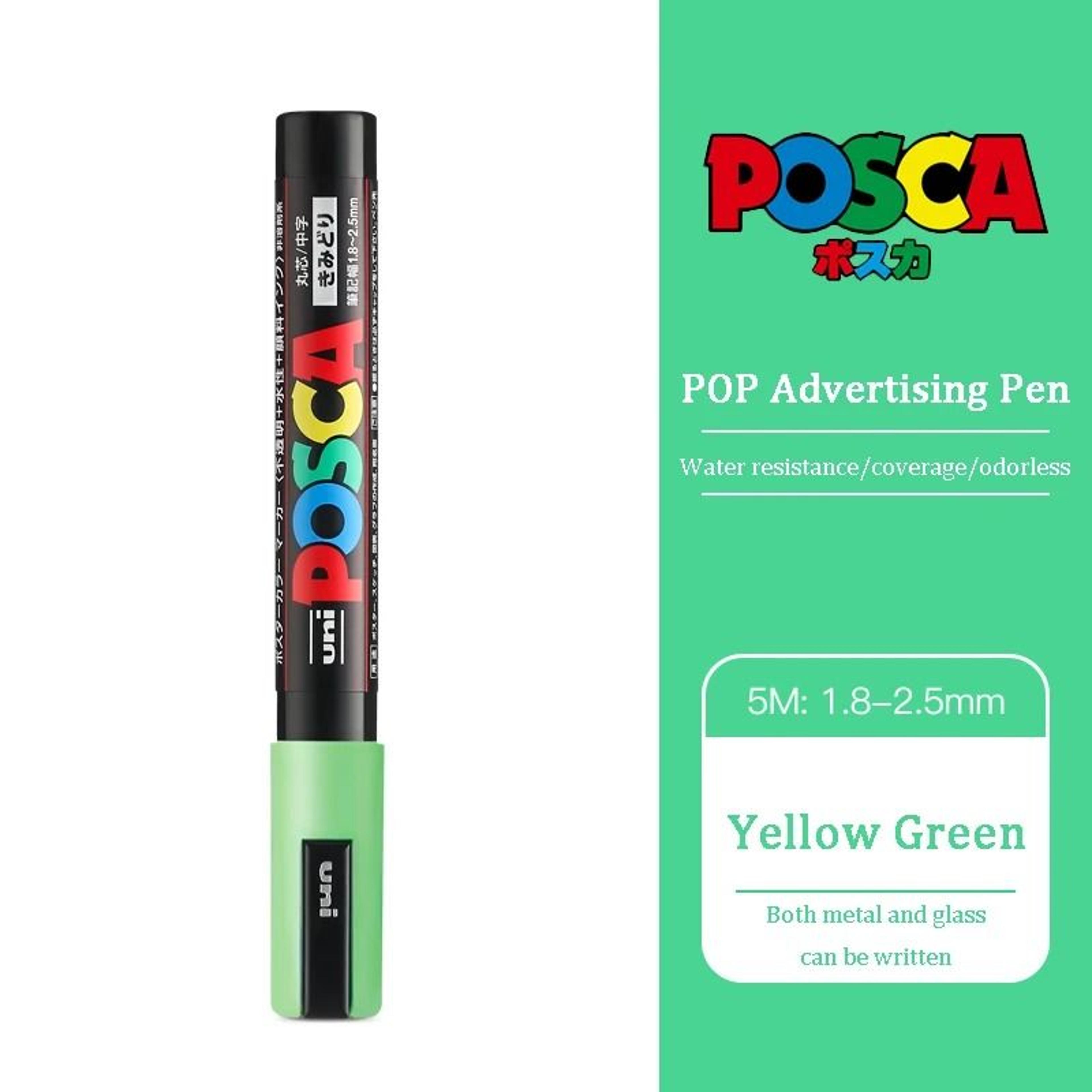 Uni Posca PC5M Medium Bullet Tip Acrylic Paint Marker Pen  Permanent WaterBased Marker For Glass Ro 15