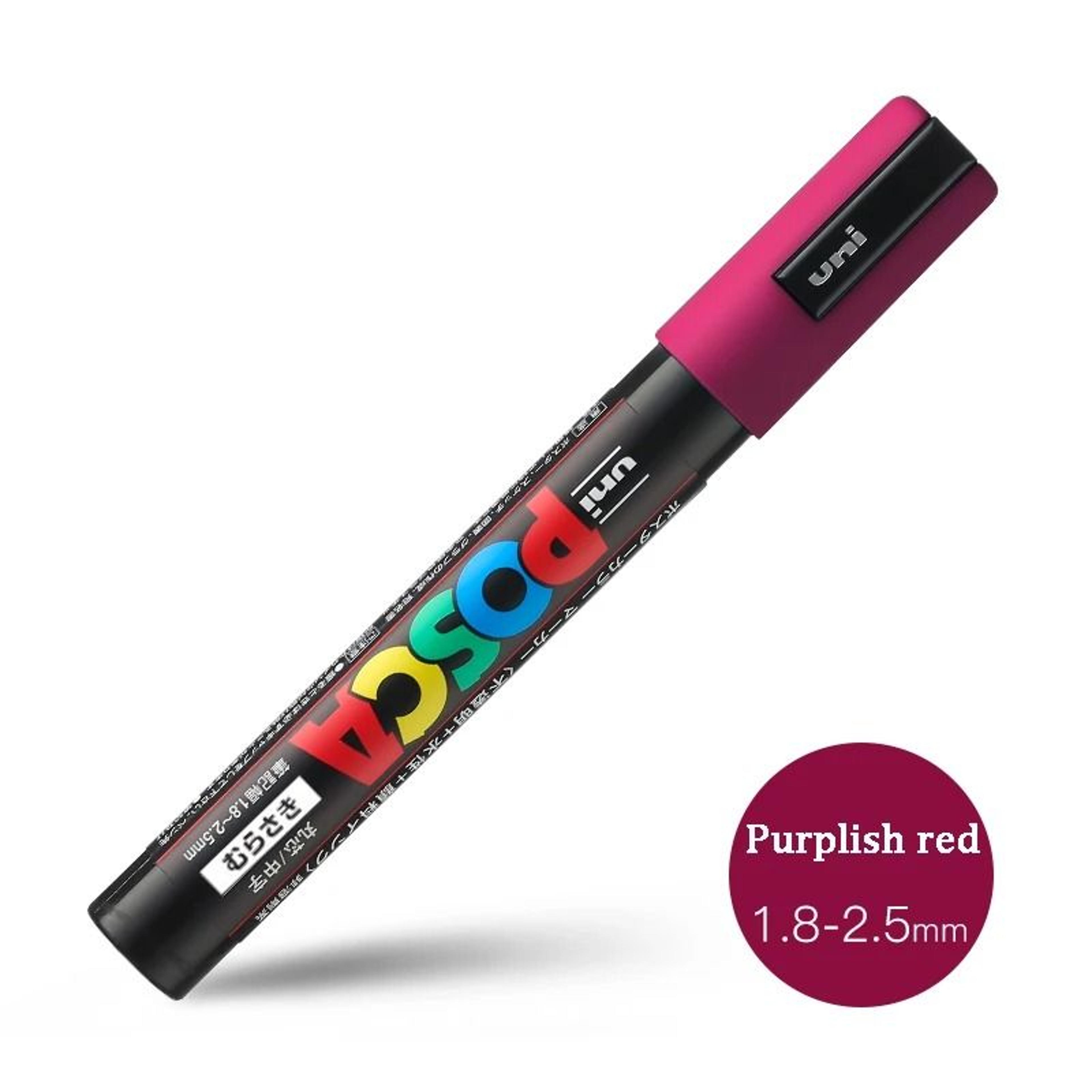 Uni Posca PC5M Medium Bullet Tip Acrylic Paint Marker Pen  Permanent WaterBased Marker For Glass Ro 19