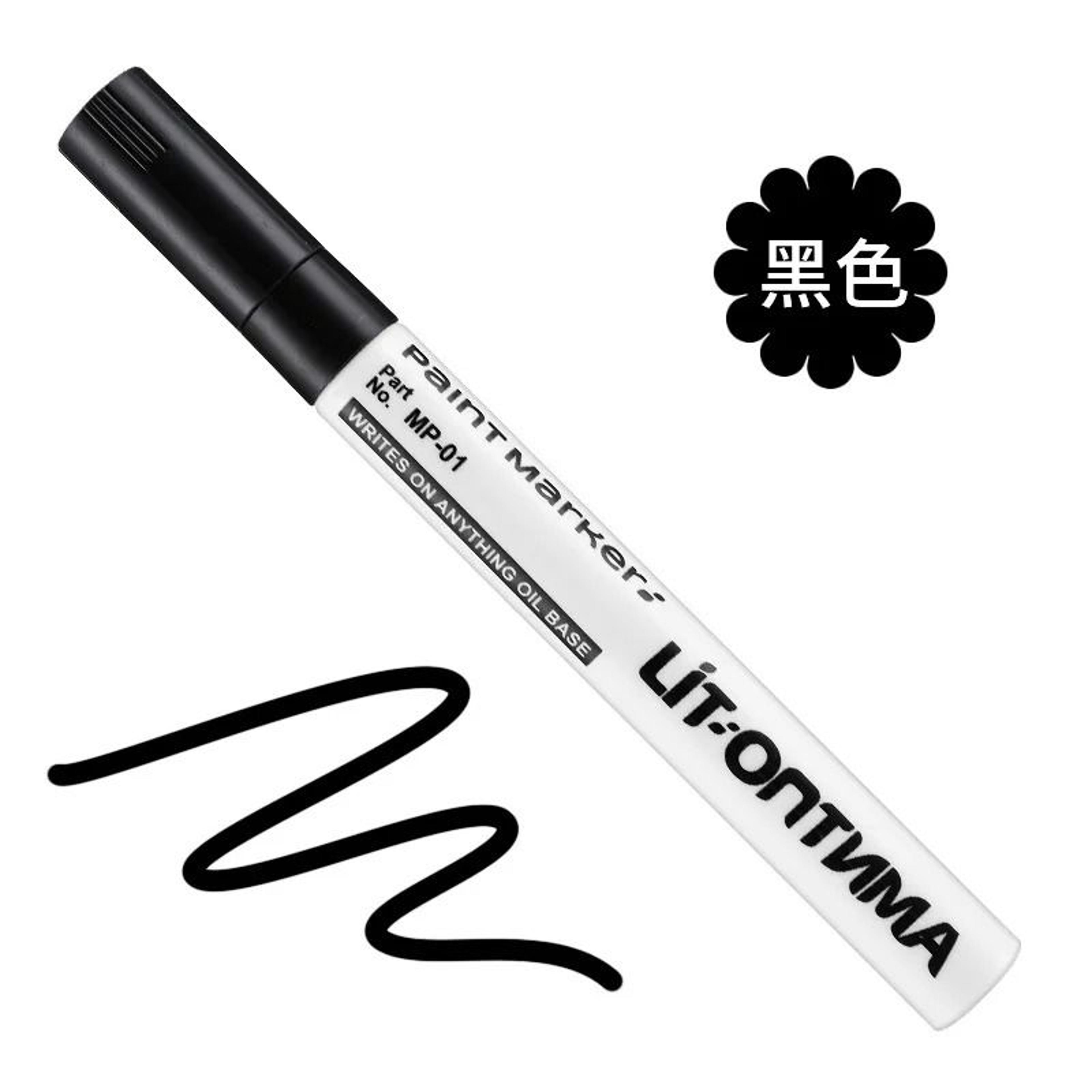 12Color Waterproof Paint Marker Set  QuickDrying Permanent Paint Pen For Tires Wood Metal  Ceramics 8