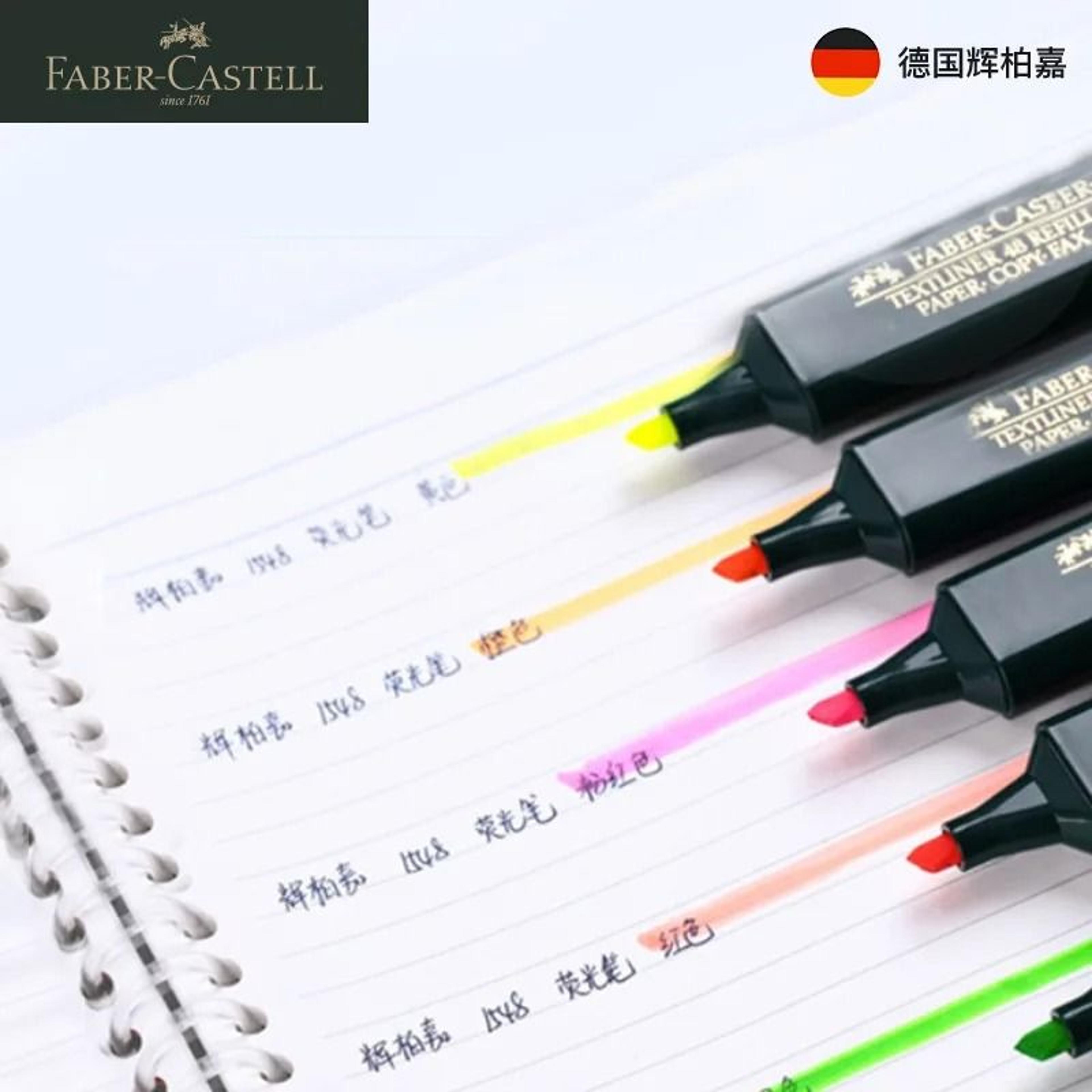 FaberCastell Fluorescent Textliner Highlighter Pen 4