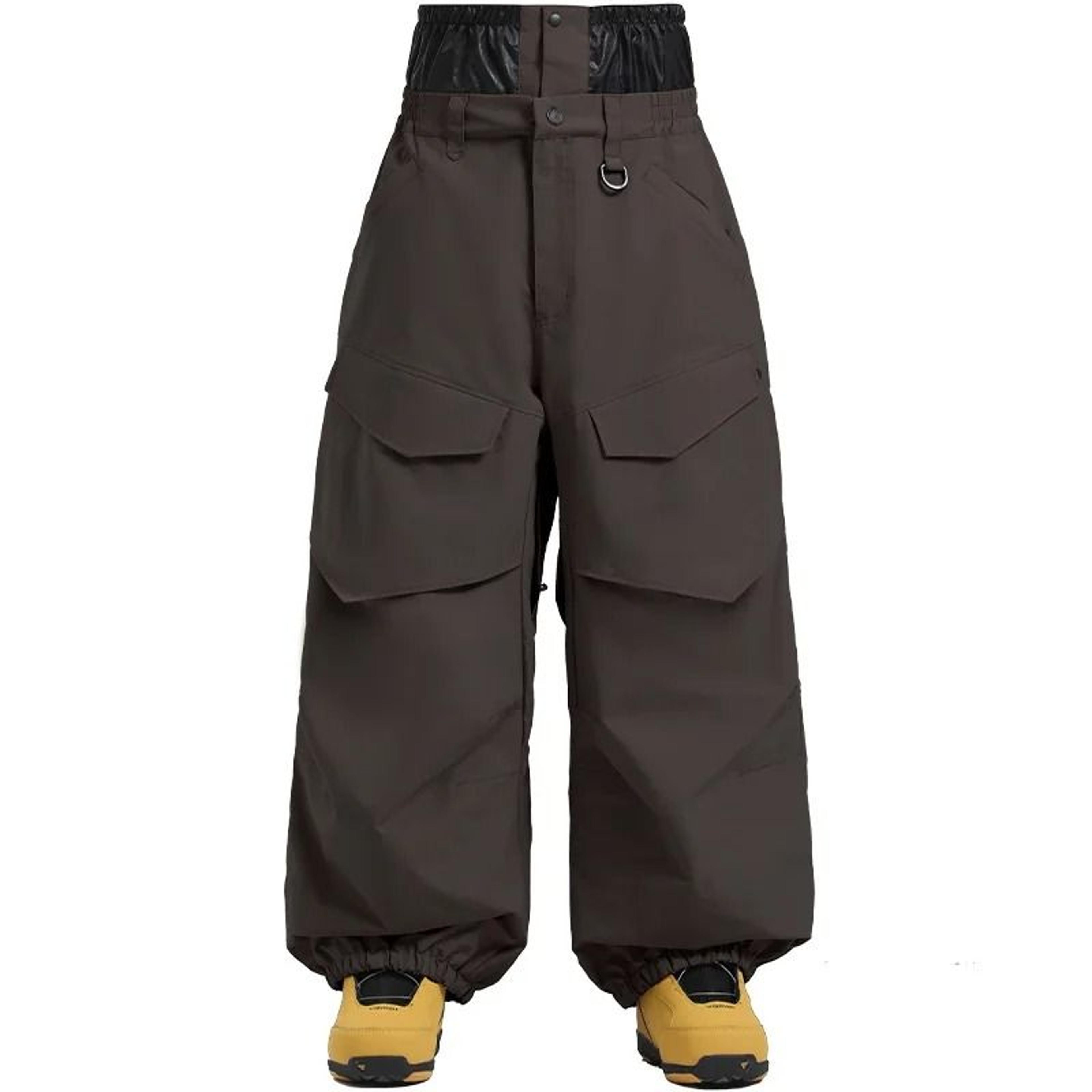 GSOU SNOW Thermal Snowboarding Overalls  Ski Pants  Waterproof Mountain Trousers 1