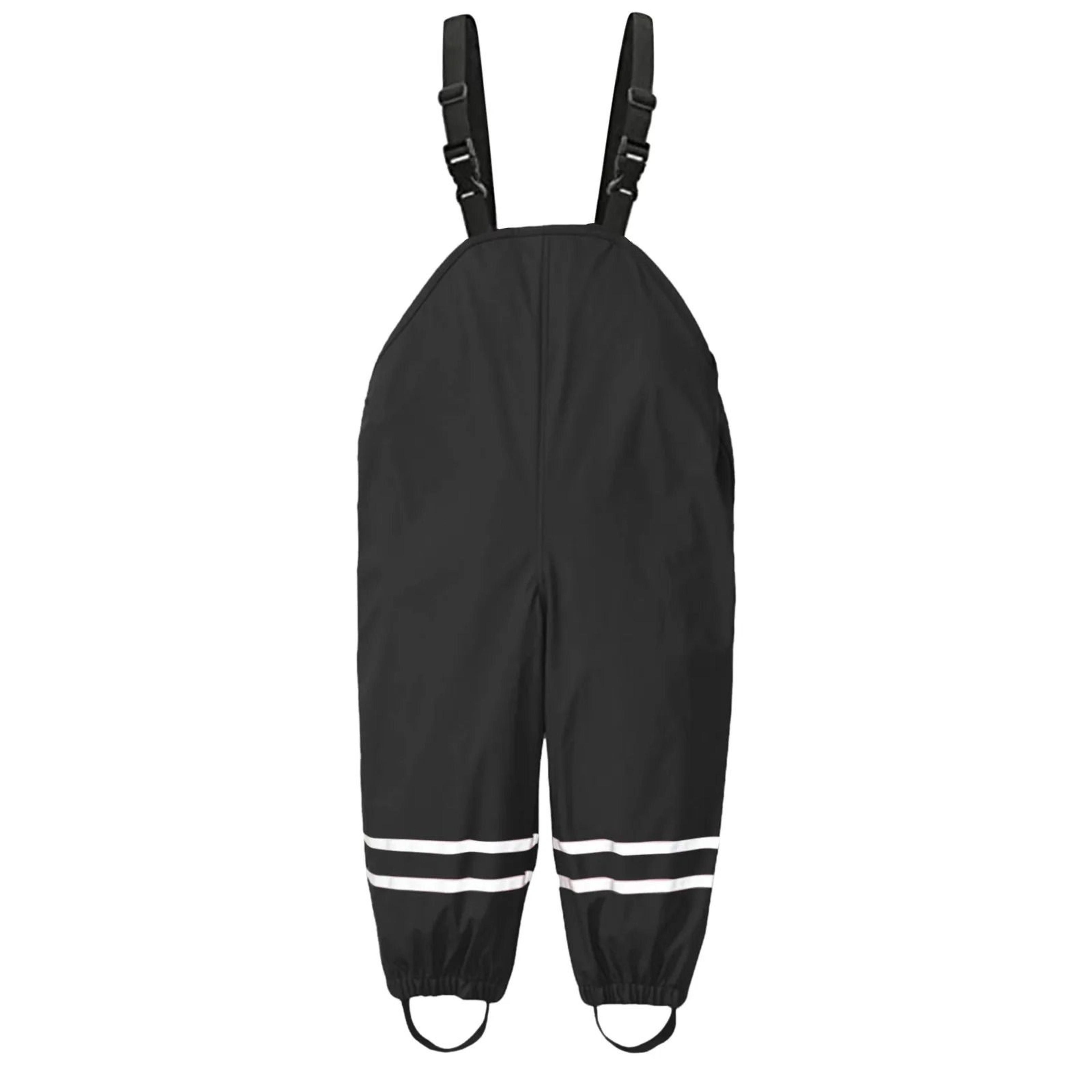 Toddler  Kids Waterproof Rain Dungarees  Windproof Mud Overalls  OnePiece Rain Pants 2