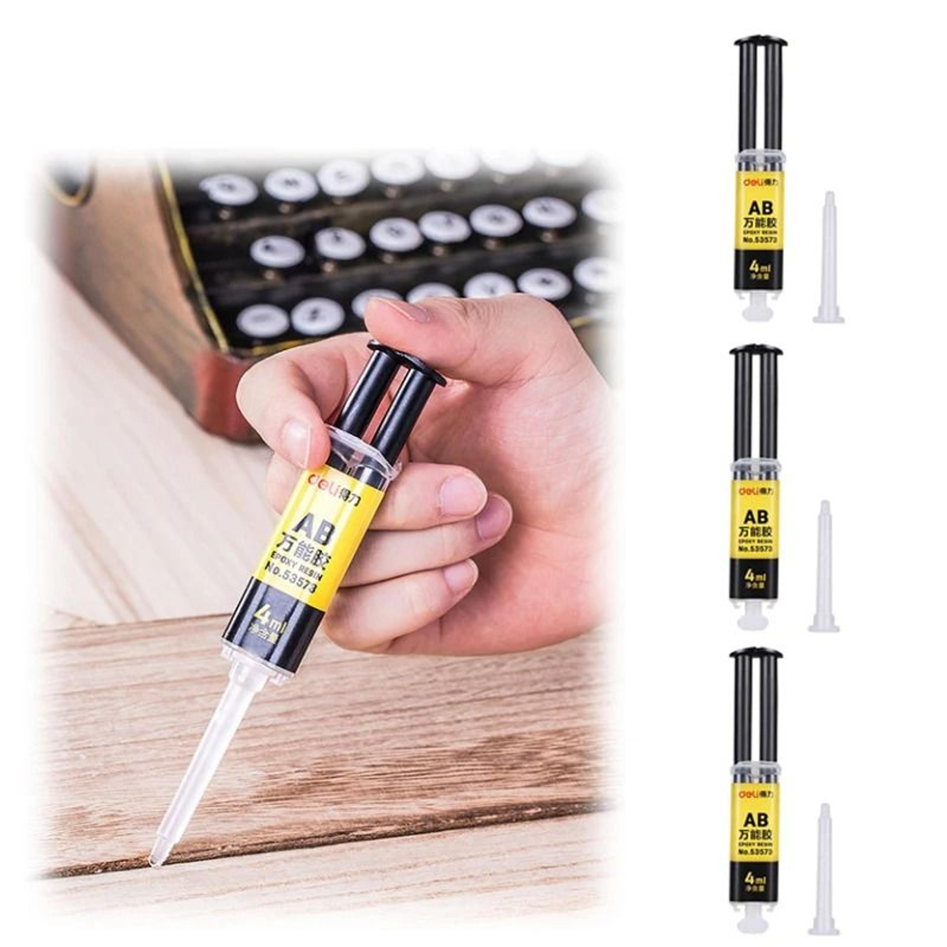 Epoxy Resin AB Glue  FastDrying Waterproof HighStrength Adhesive For Glass Metal Ceramic  Wood 0