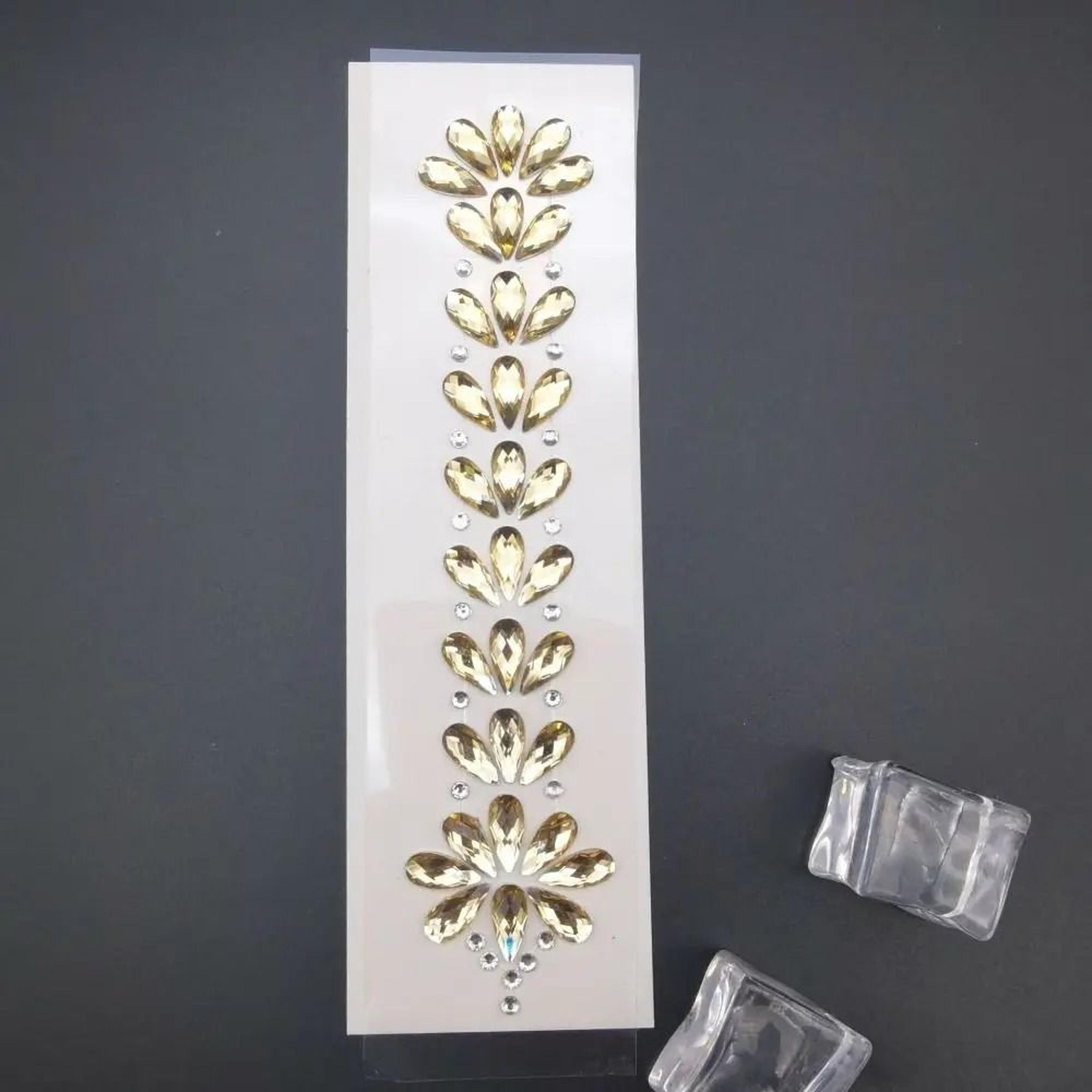 3D EDM Music Festival Crystal Forehead Face Gems  Adhesive Rhinestone Hair  Body Jewels 17