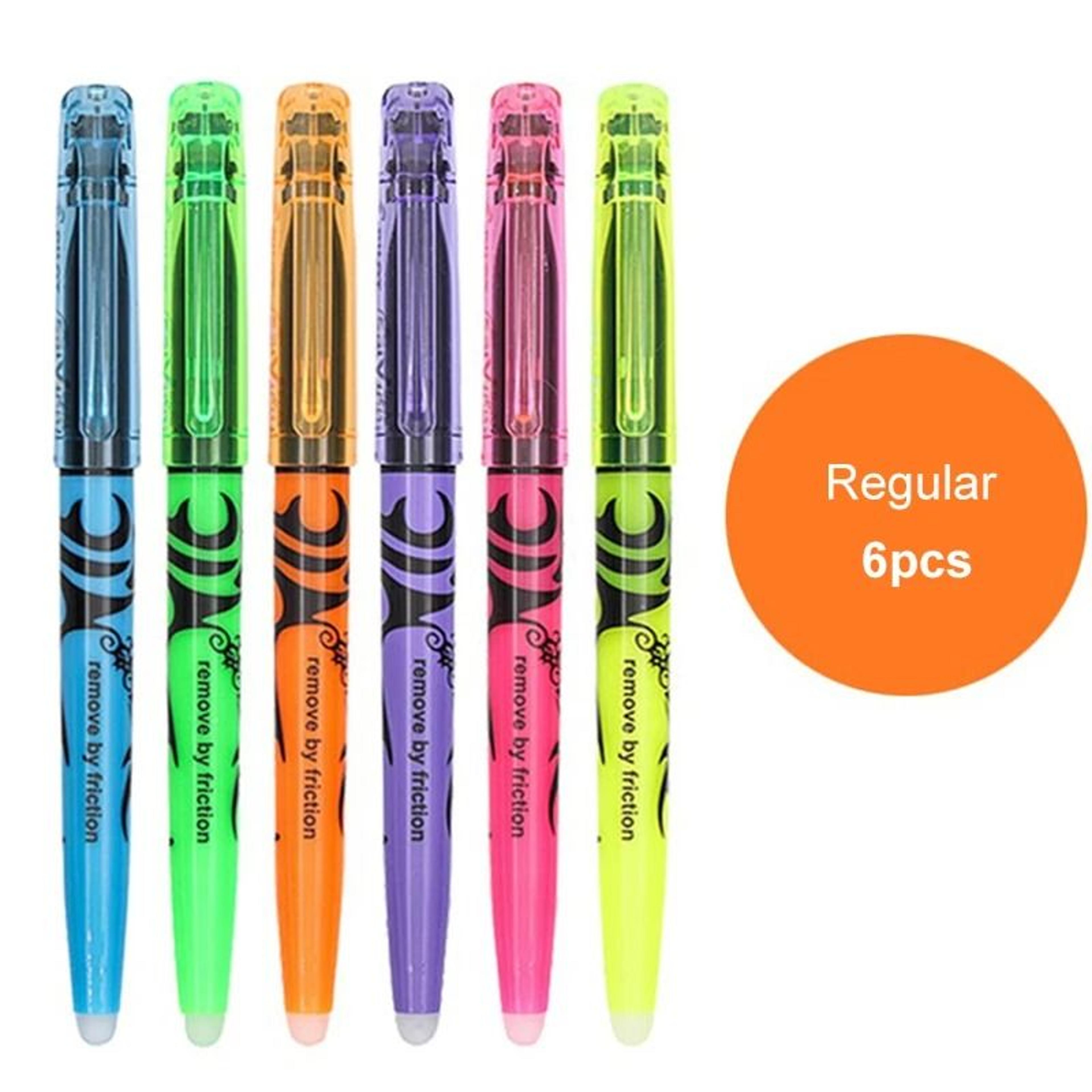 Pilot FriXion Erasable Highlighters 3 Or 6Pack  Soft Pastel EyeProtection Markers SWFL 7