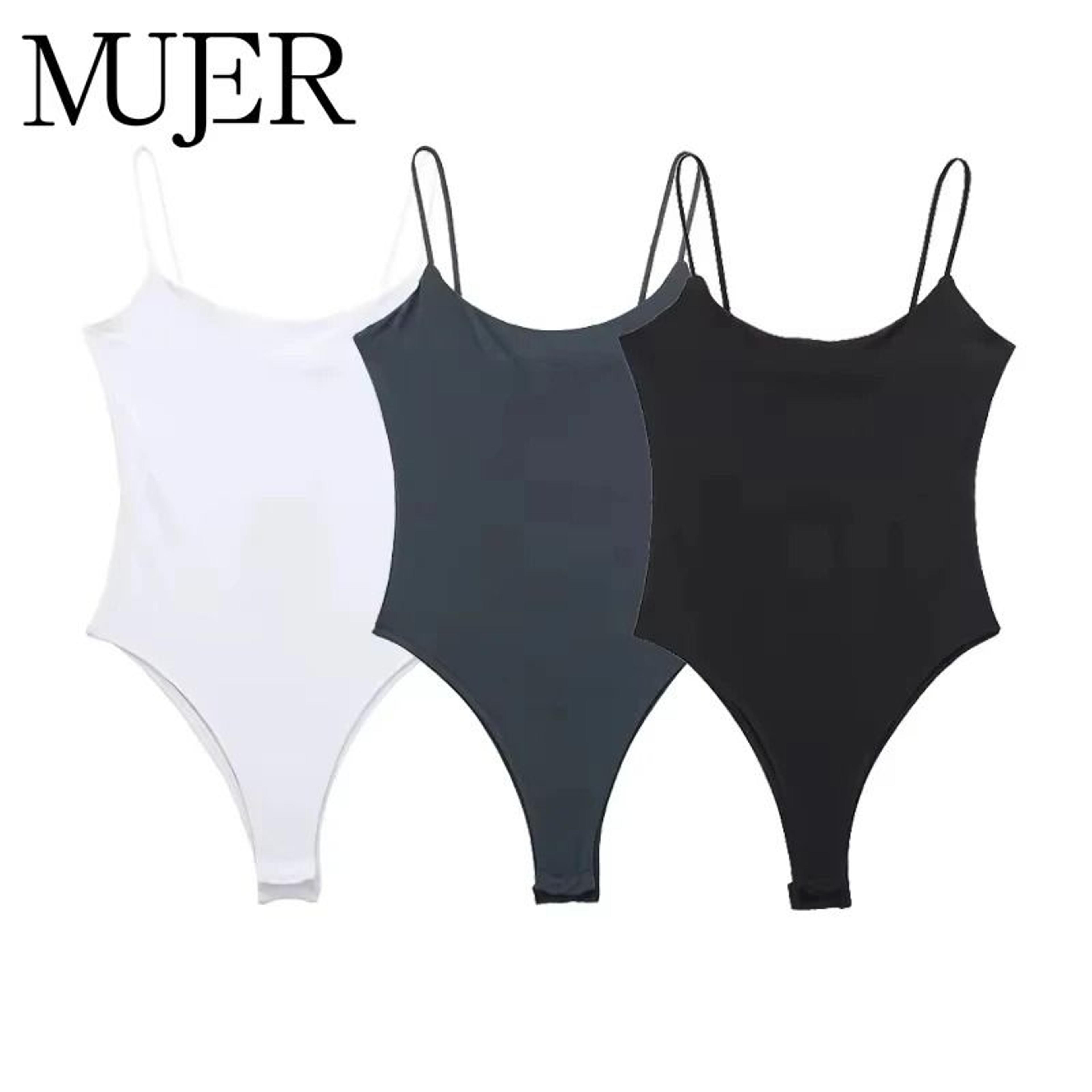 women's sexy backless sleeveless bodysuit - tight one-piece jumpsuit lingerie top