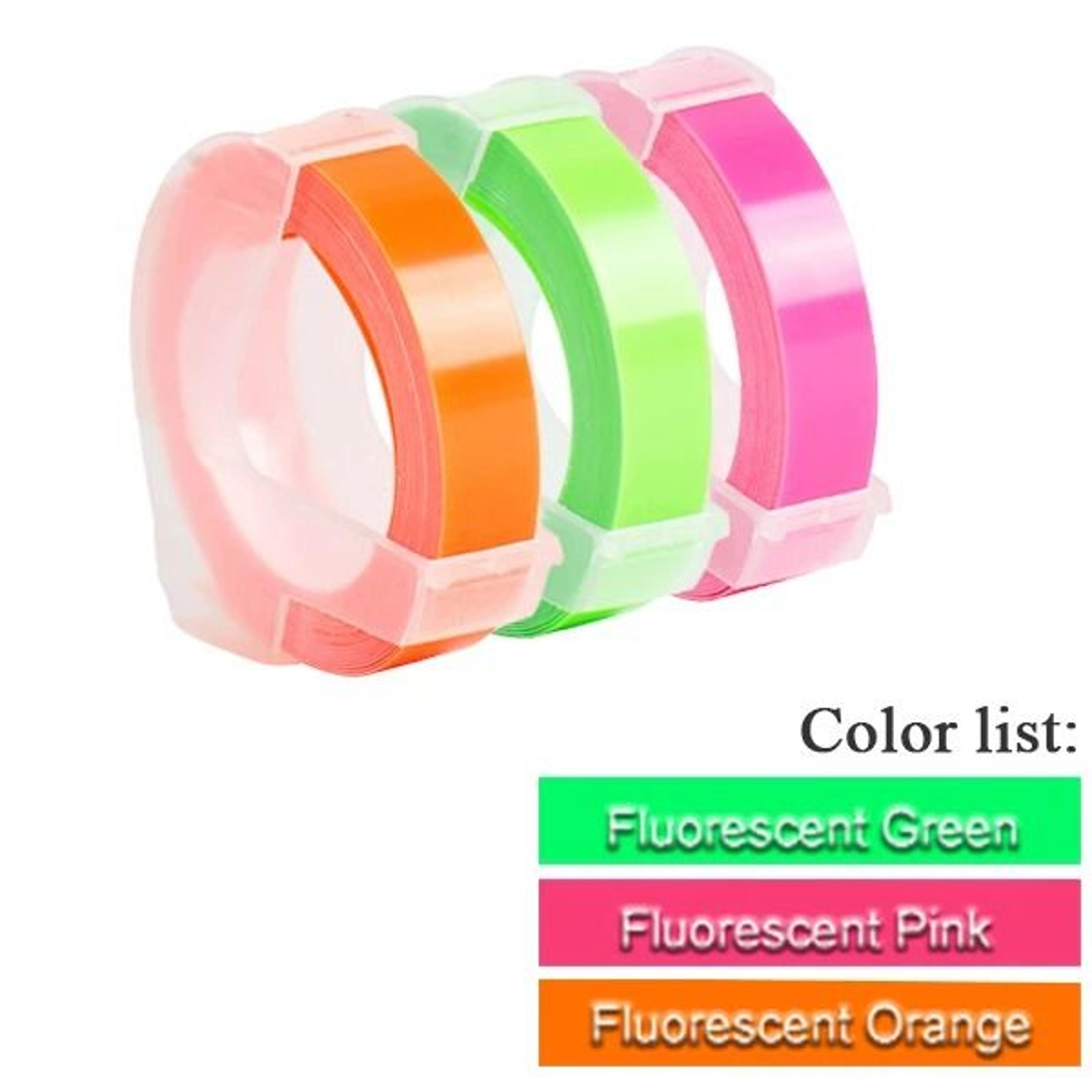 Omega S Handheld Embossing Label Maker  Manual Label Printer With 9mm 3D Tape 20