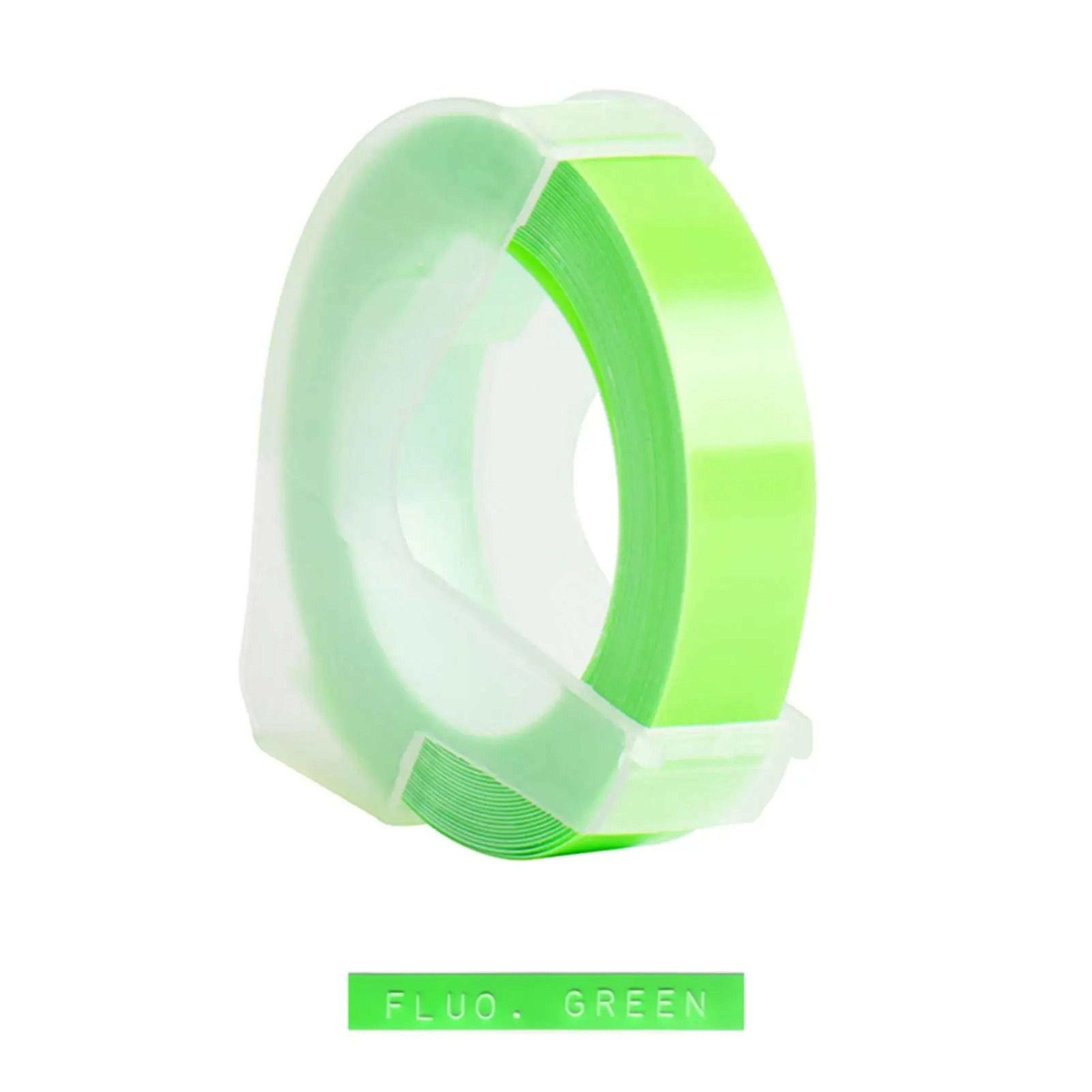 9mm Color 3D Embossing Label Tape  Compatible For Dymo Motex Embossing Label Maker 23