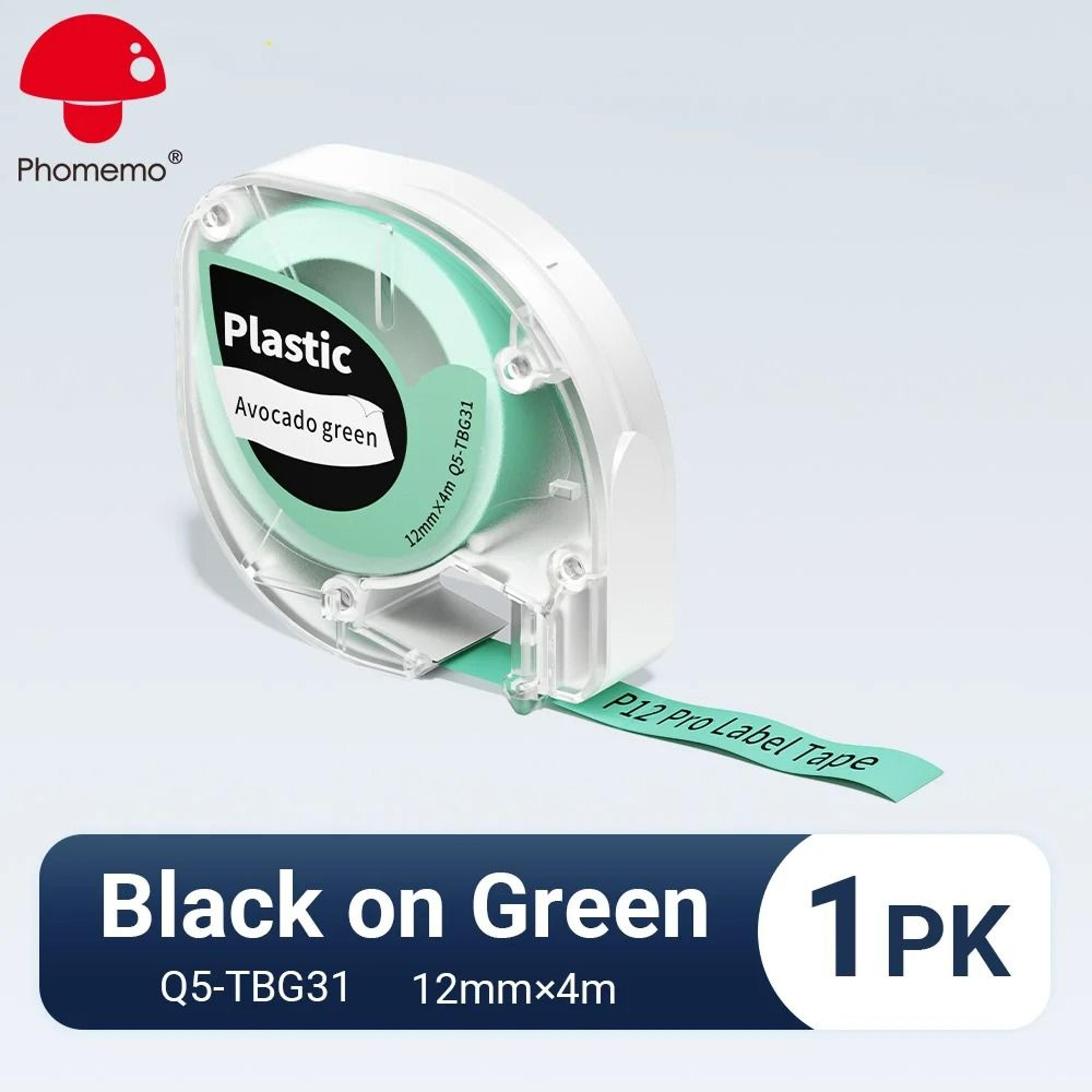 Phomemo P12PRO Portable Wireless Bluetooth Label Maker Printer With 12mm Label Tape 26