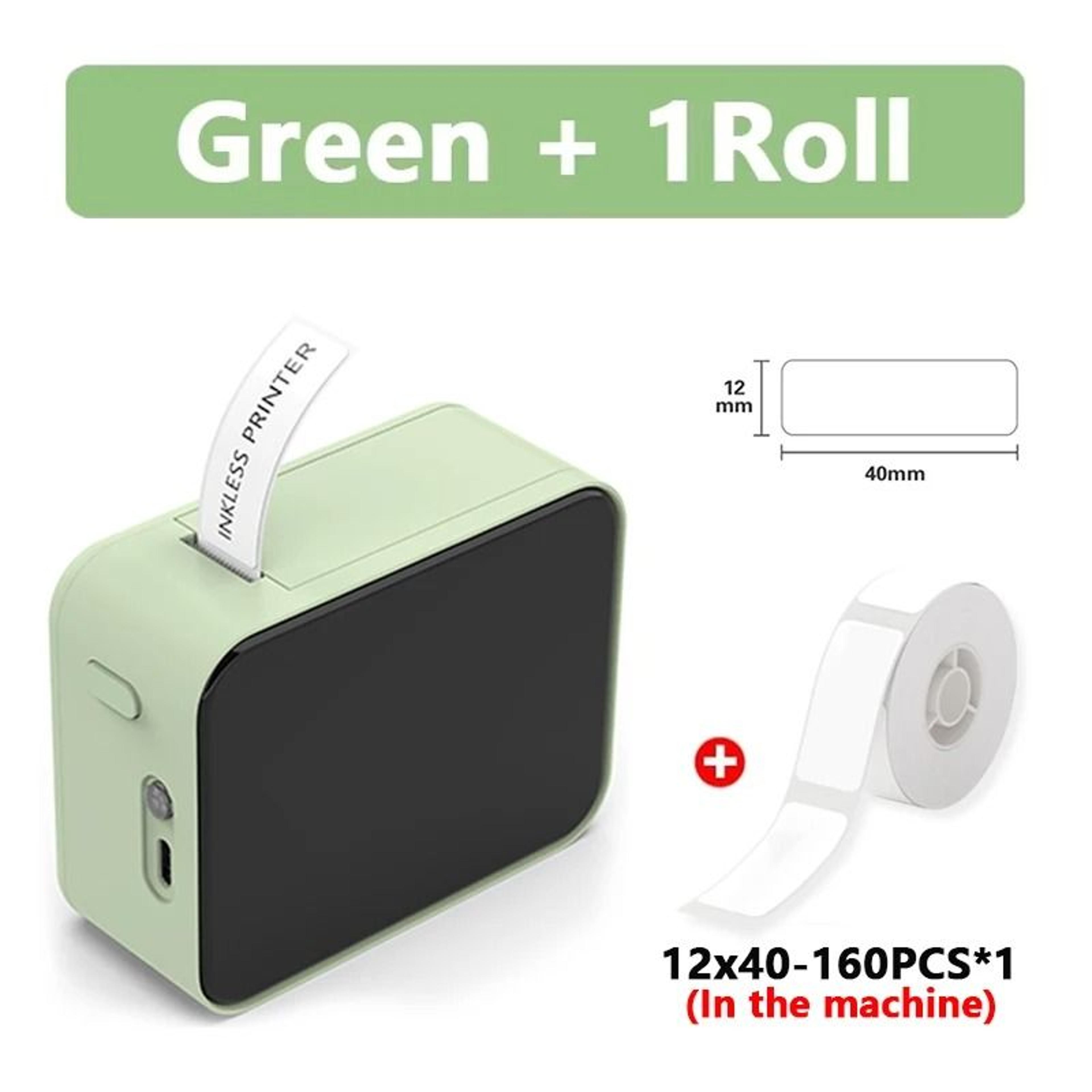 Marklife P15 Mini Portable Label Printer With 3Pack Thermal Adhesive Paper Set 11