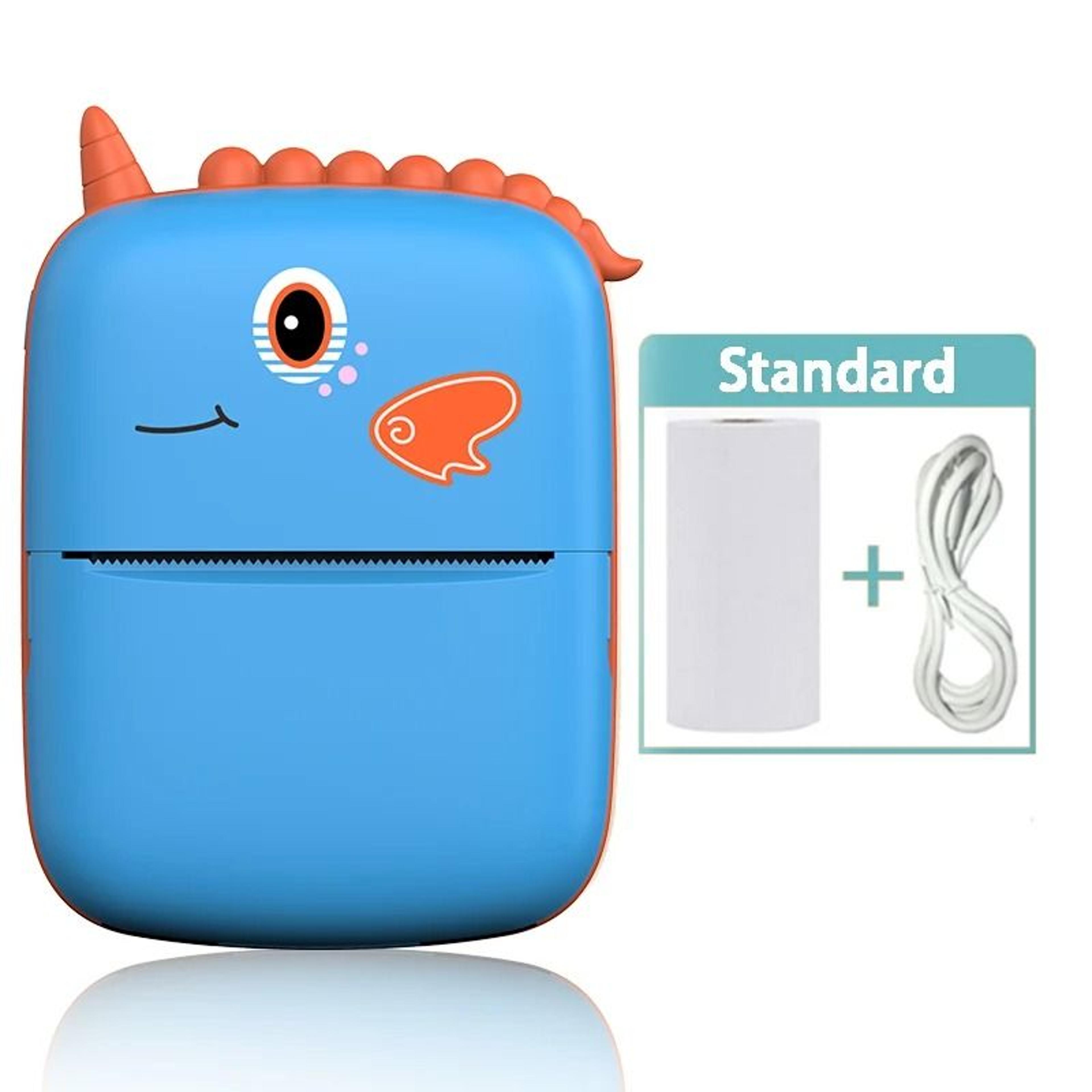 C9 Mini HD Portable Bluetooth Thermal Pocket Printer With Paper Set 12