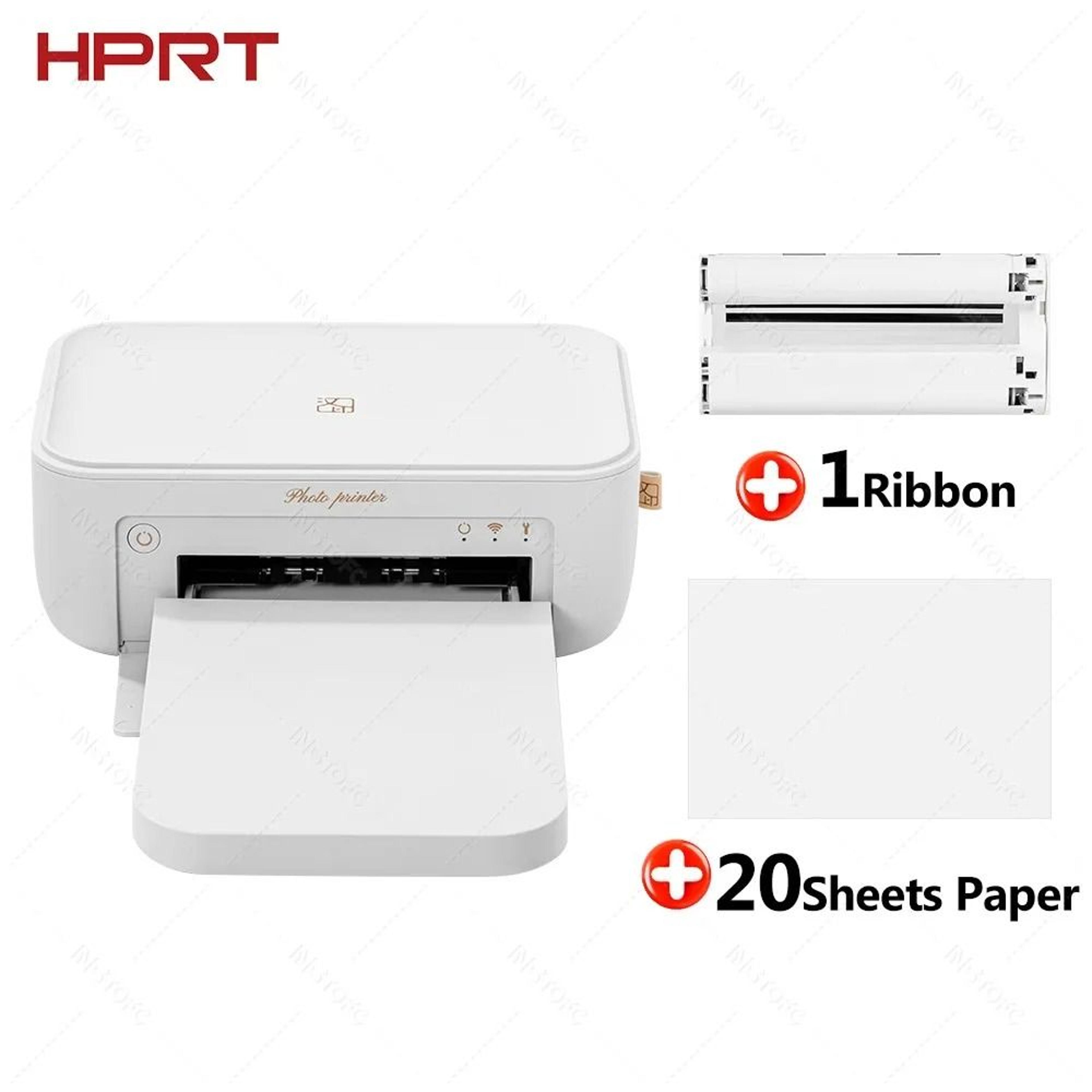 Mini Color Photo Printer 300 DPI HighResolution Instant Wireless Photo Printer 8