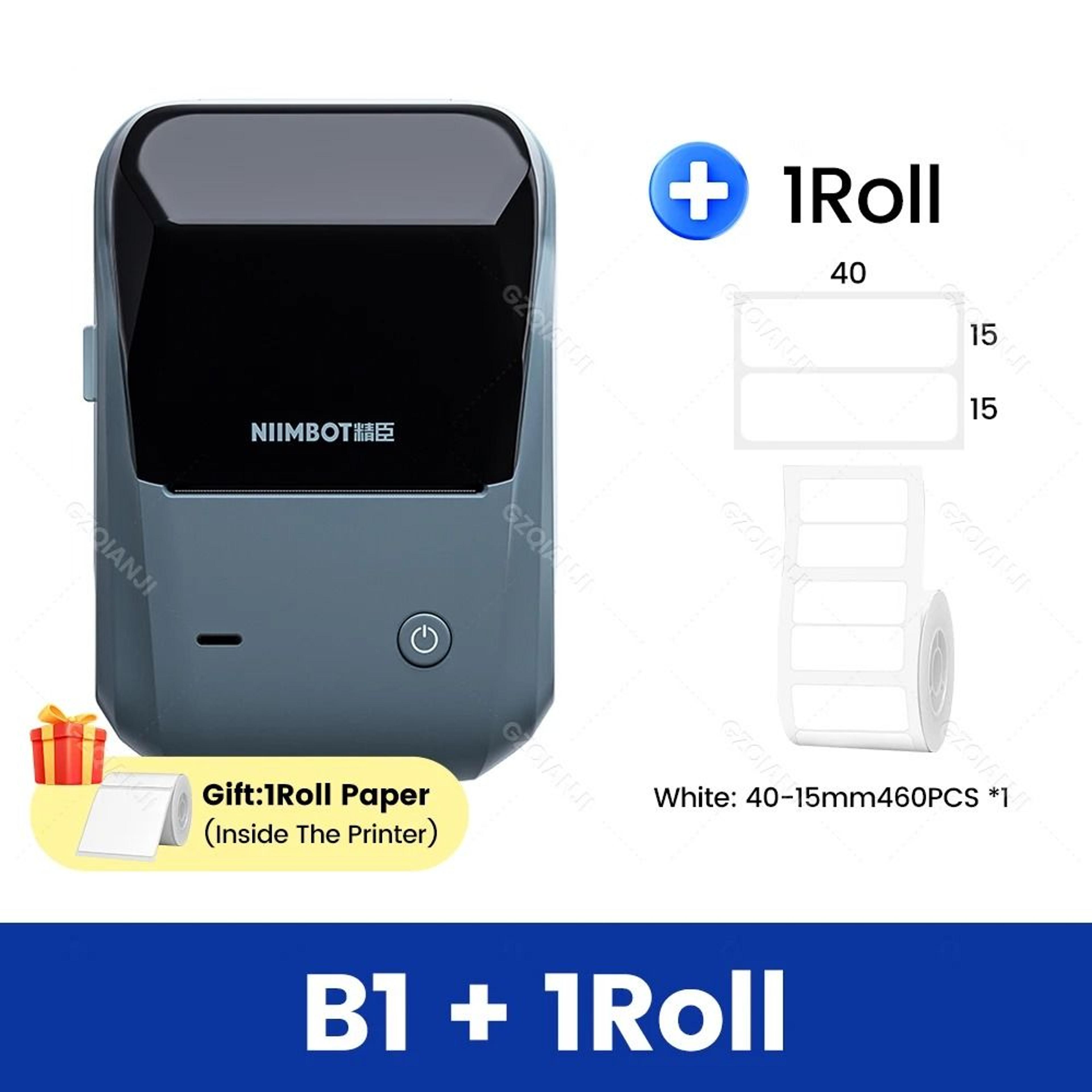 NIIMBOT B1 Portable Handheld Wireless Bluetooth Thermal Label Printer 10