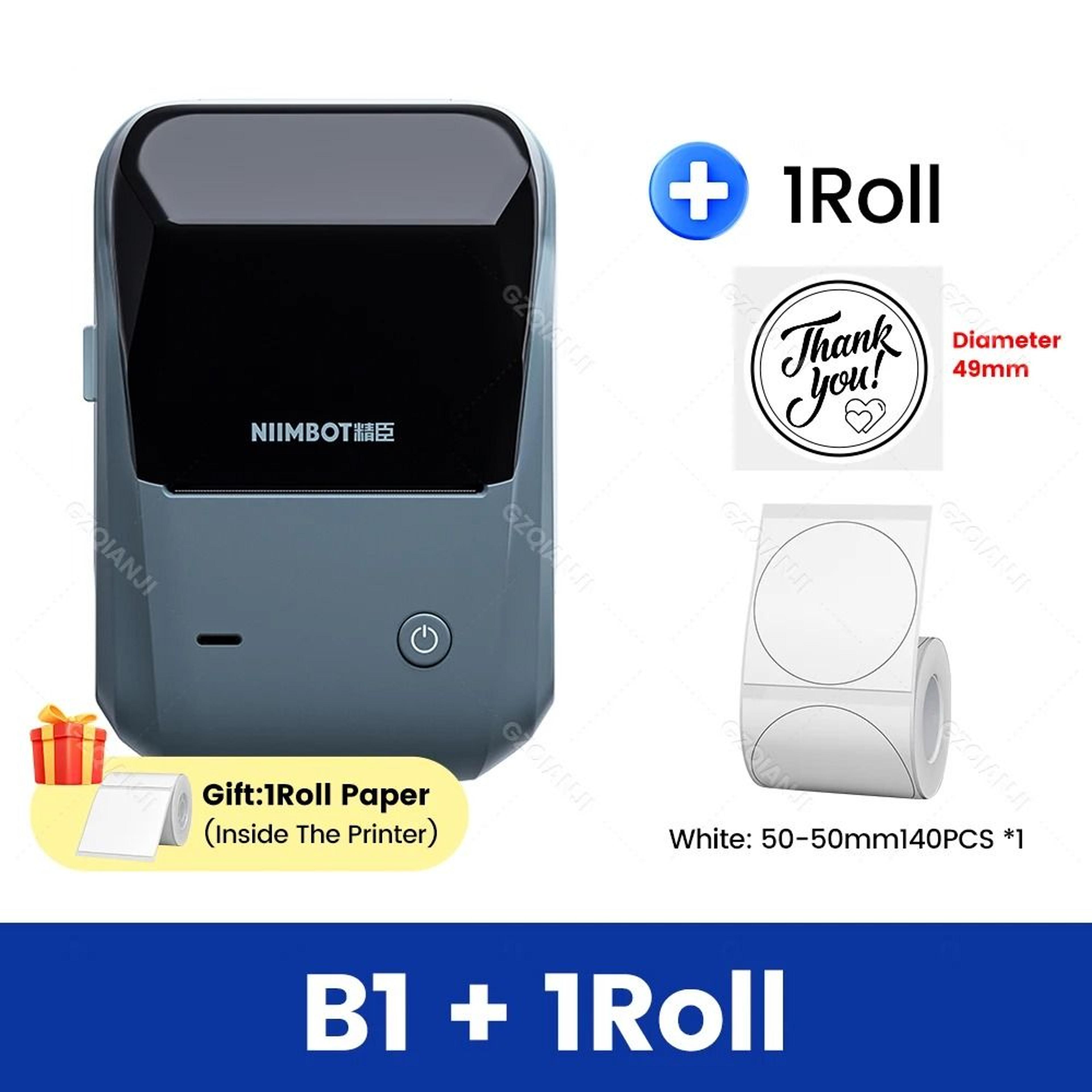 NIIMBOT B1 Portable Handheld Wireless Bluetooth Thermal Label Printer 15
