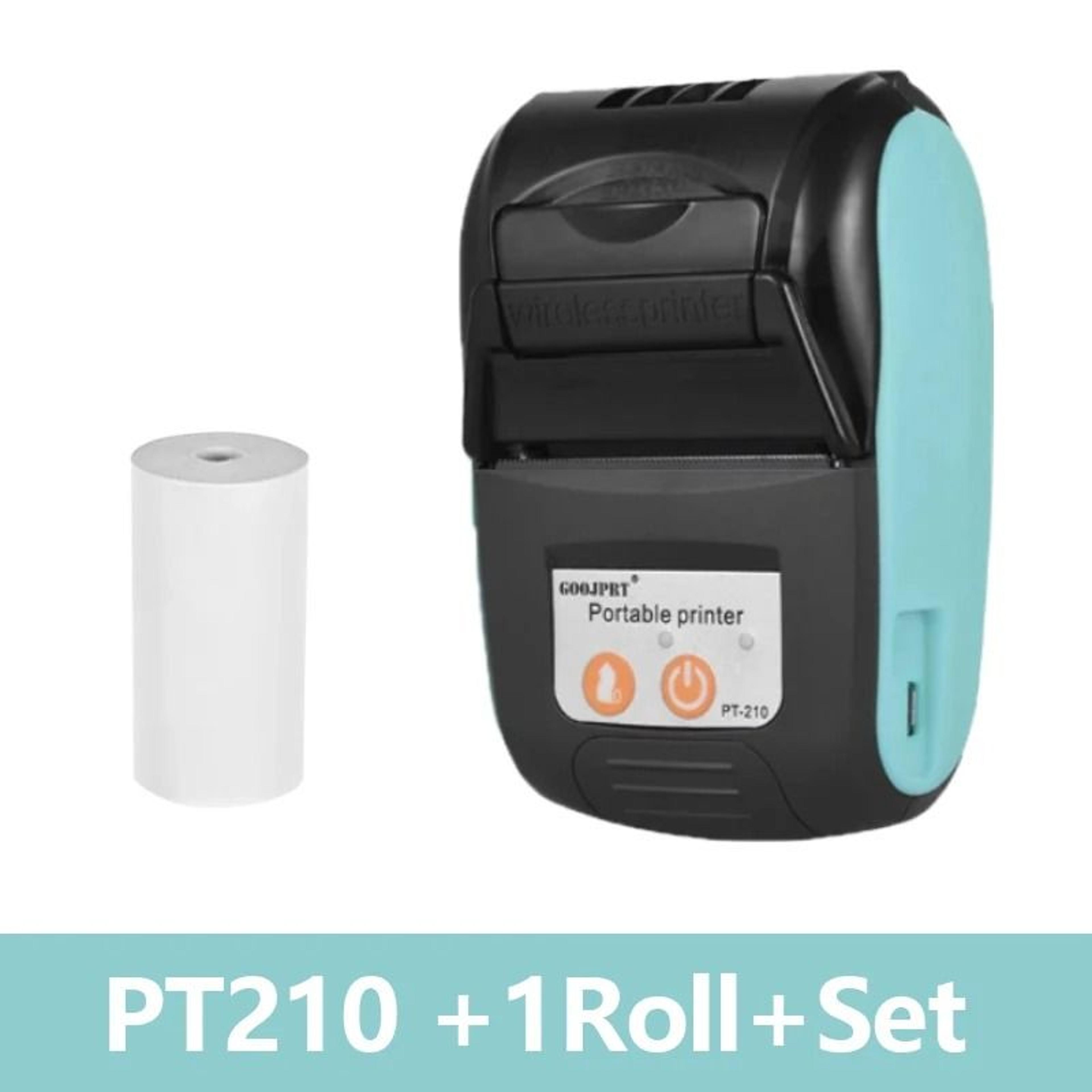 GOOJPRT PT210 Mini Portable 58mm Handheld Wireless POS Thermal Receipt  Label Printer 13